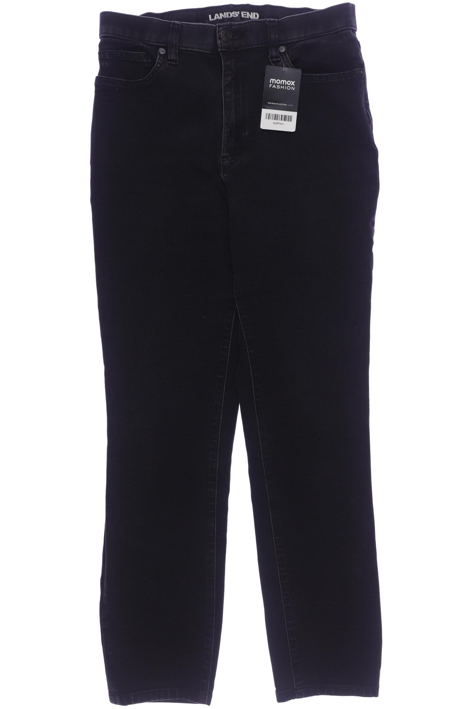 

Lands End Damen Jeans, schwarz, Gr. 40