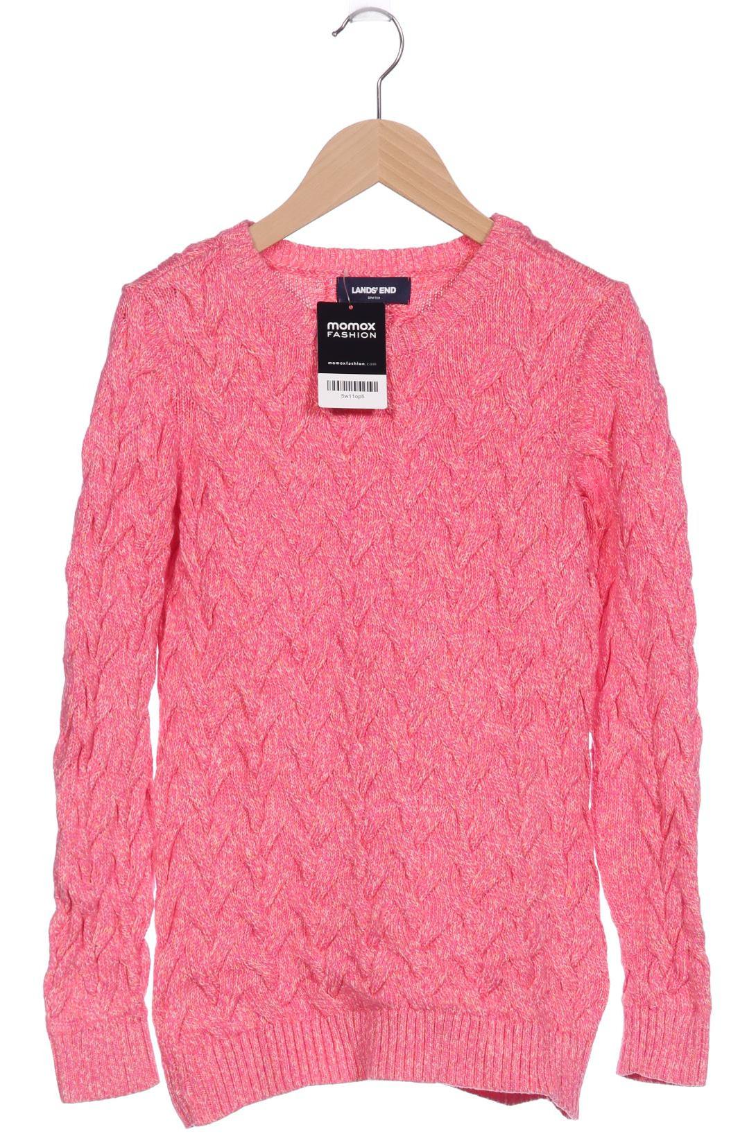 

Lands End Damen Pullover, pink, Gr. 34