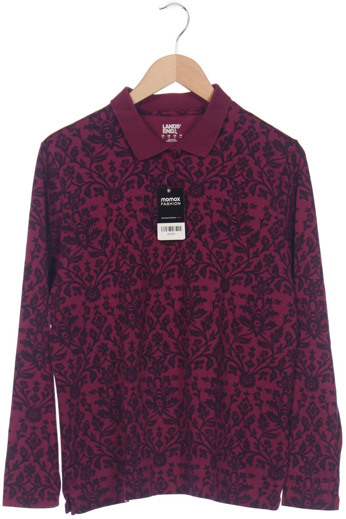 

Lands End Damen Poloshirt, bordeaux, Gr. 44