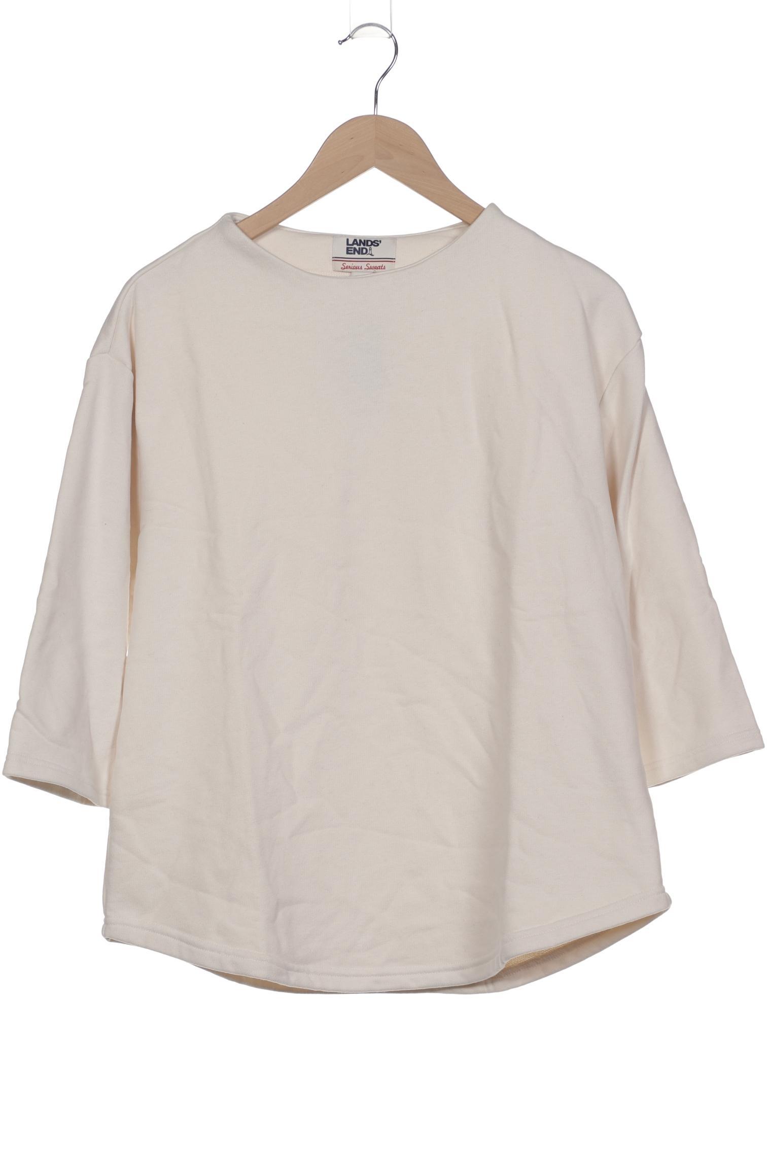 

Lands End Damen Sweatshirt, cremeweiß, Gr. 38