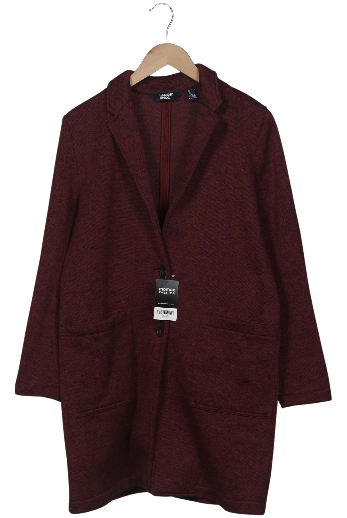 

Lands End Damen Mantel, bordeaux, Gr. 42