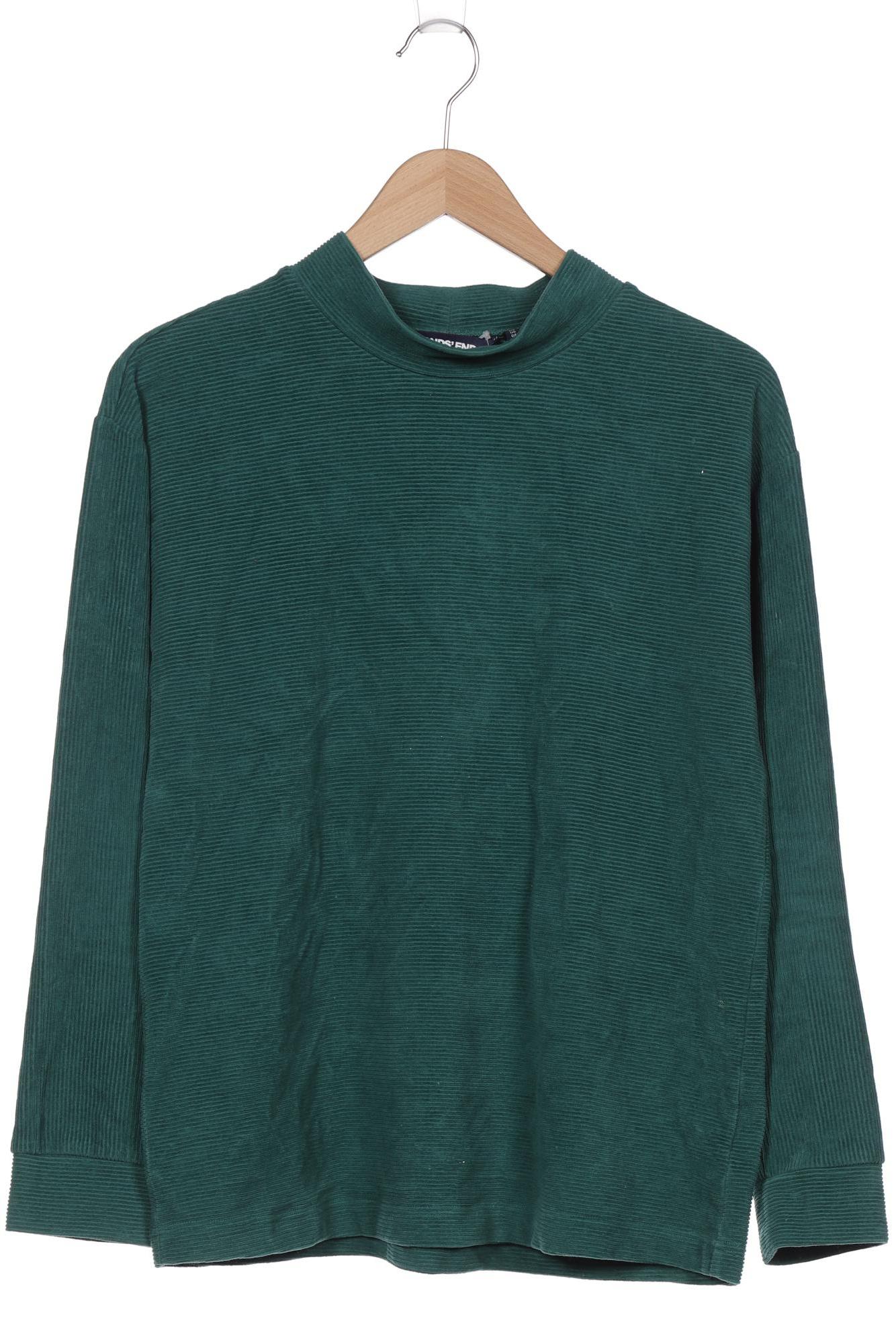 

Lands End Damen Sweatshirt, grün