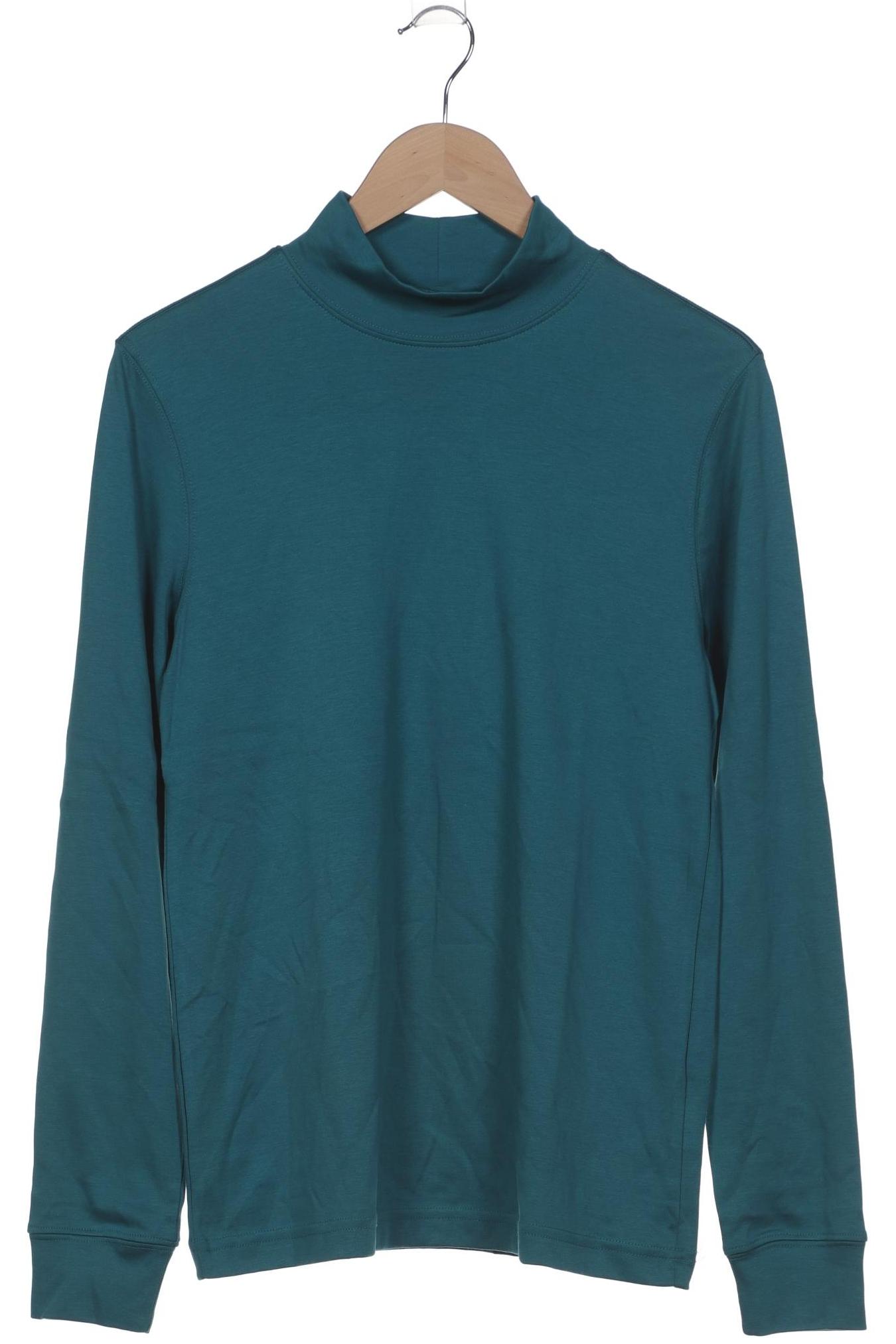 

Lands End Damen Langarmshirt, türkis, Gr. 38