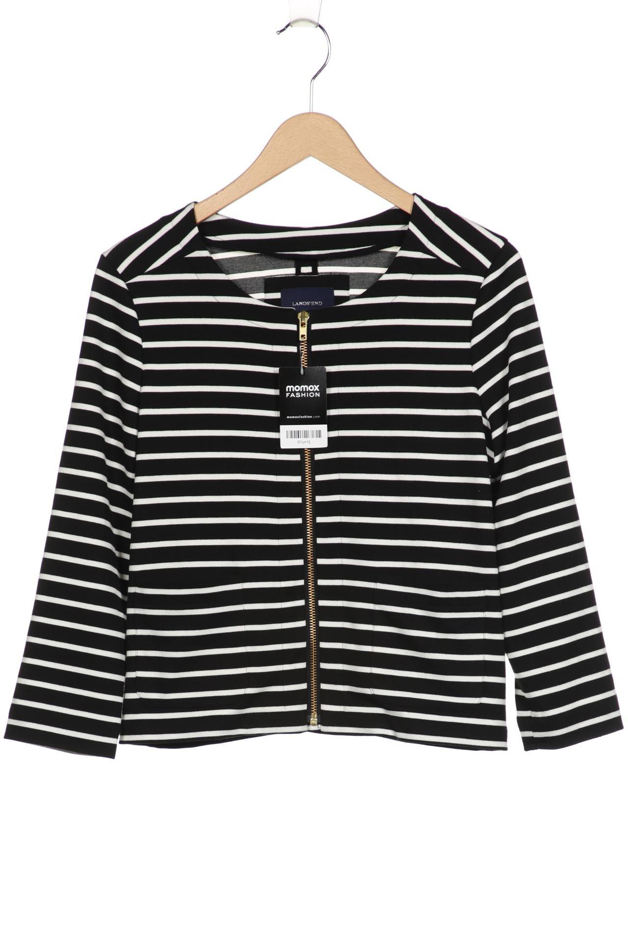 

Lands´End Damen Strickjacke, schwarz