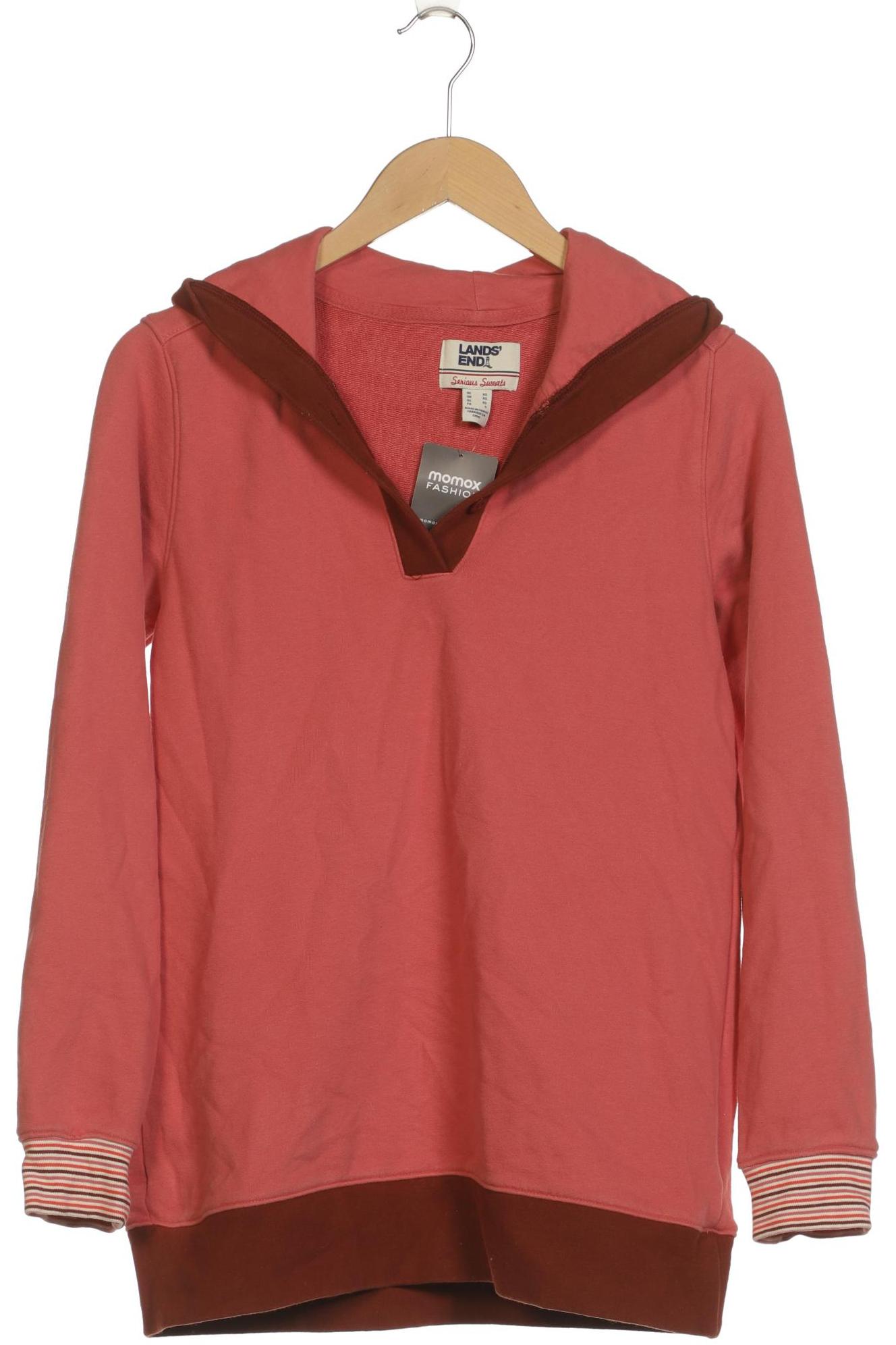 

Lands End Damen Kapuzenpullover, pink, Gr. 34