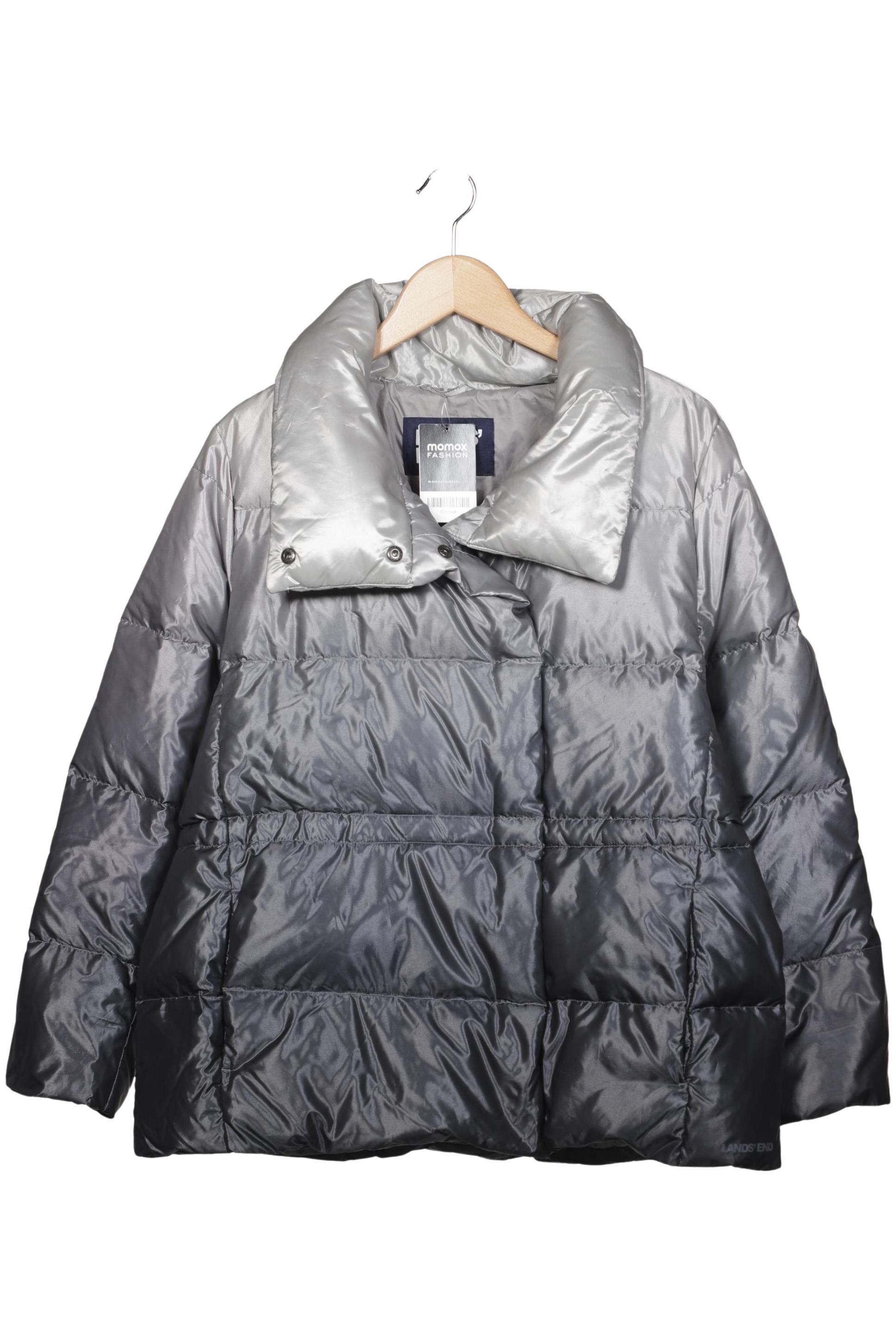 

Lands End Damen Jacke, silber, Gr. 42