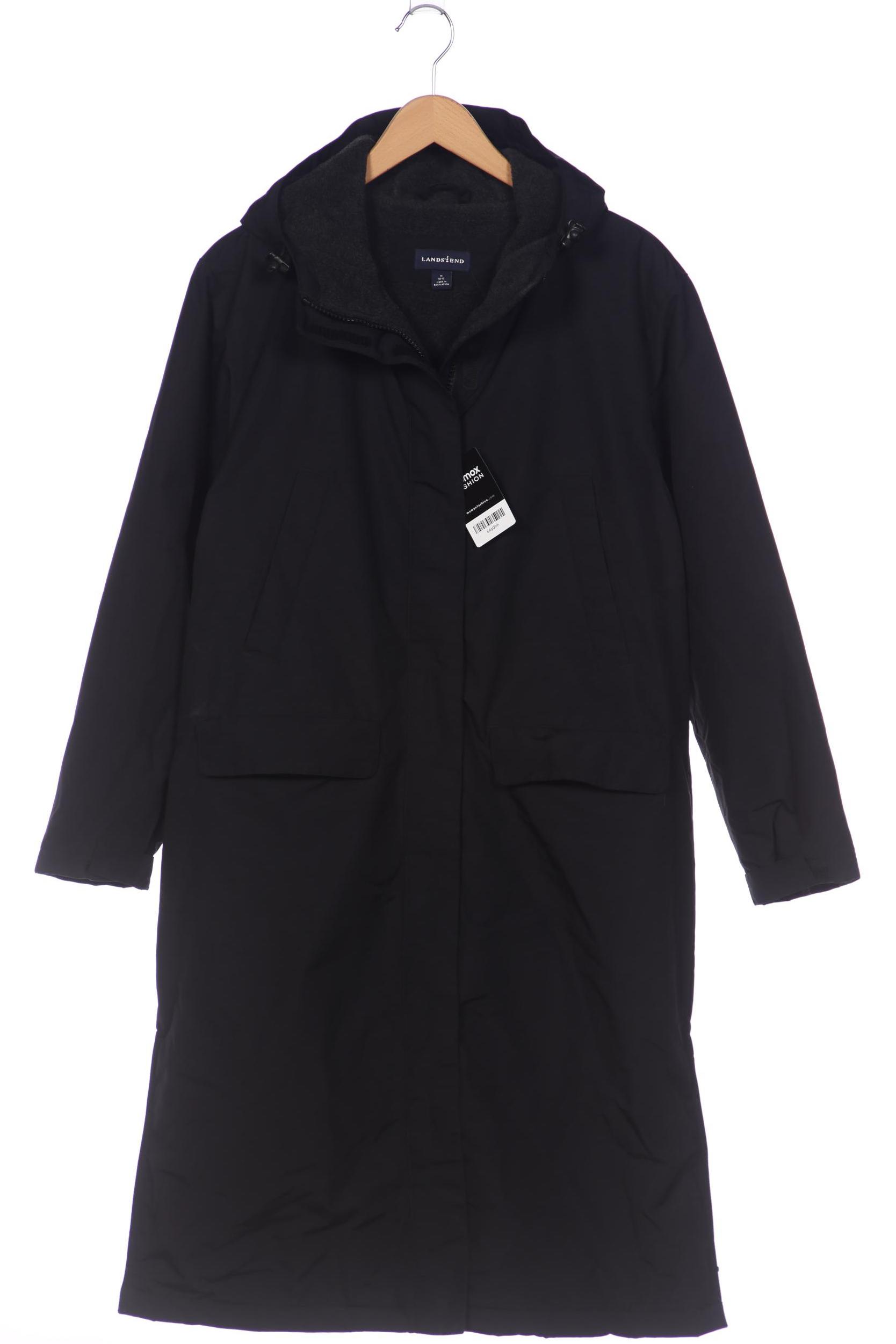 

Lands End Damen Mantel, schwarz, Gr. 38