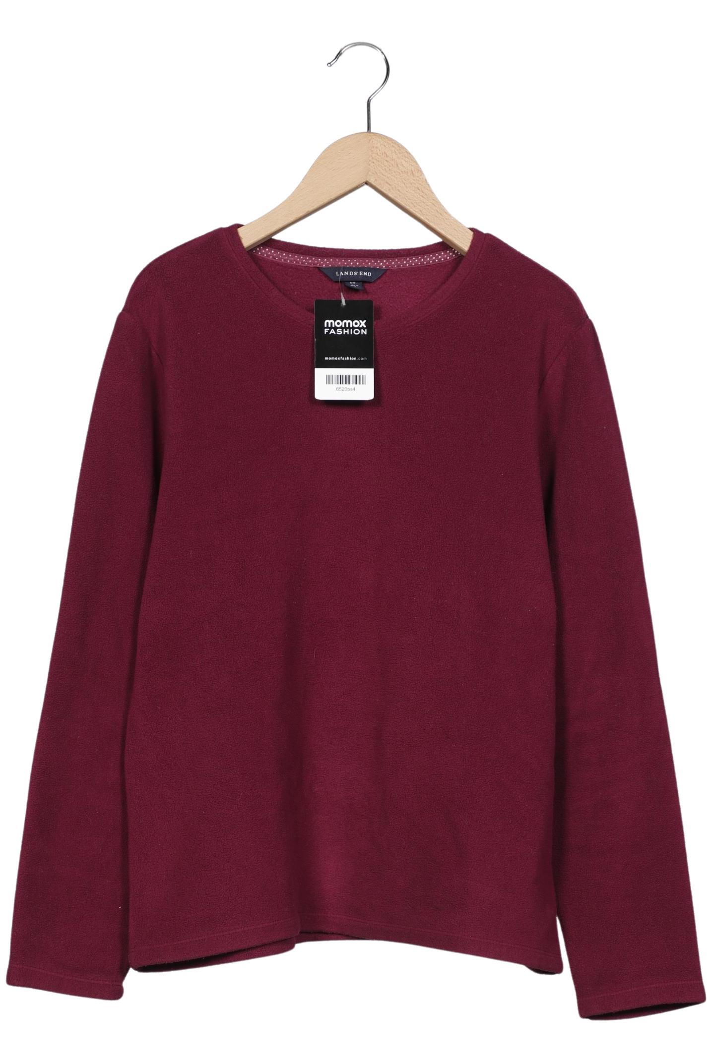 

Lands End Damen Sweatshirt, bordeaux, Gr. 36