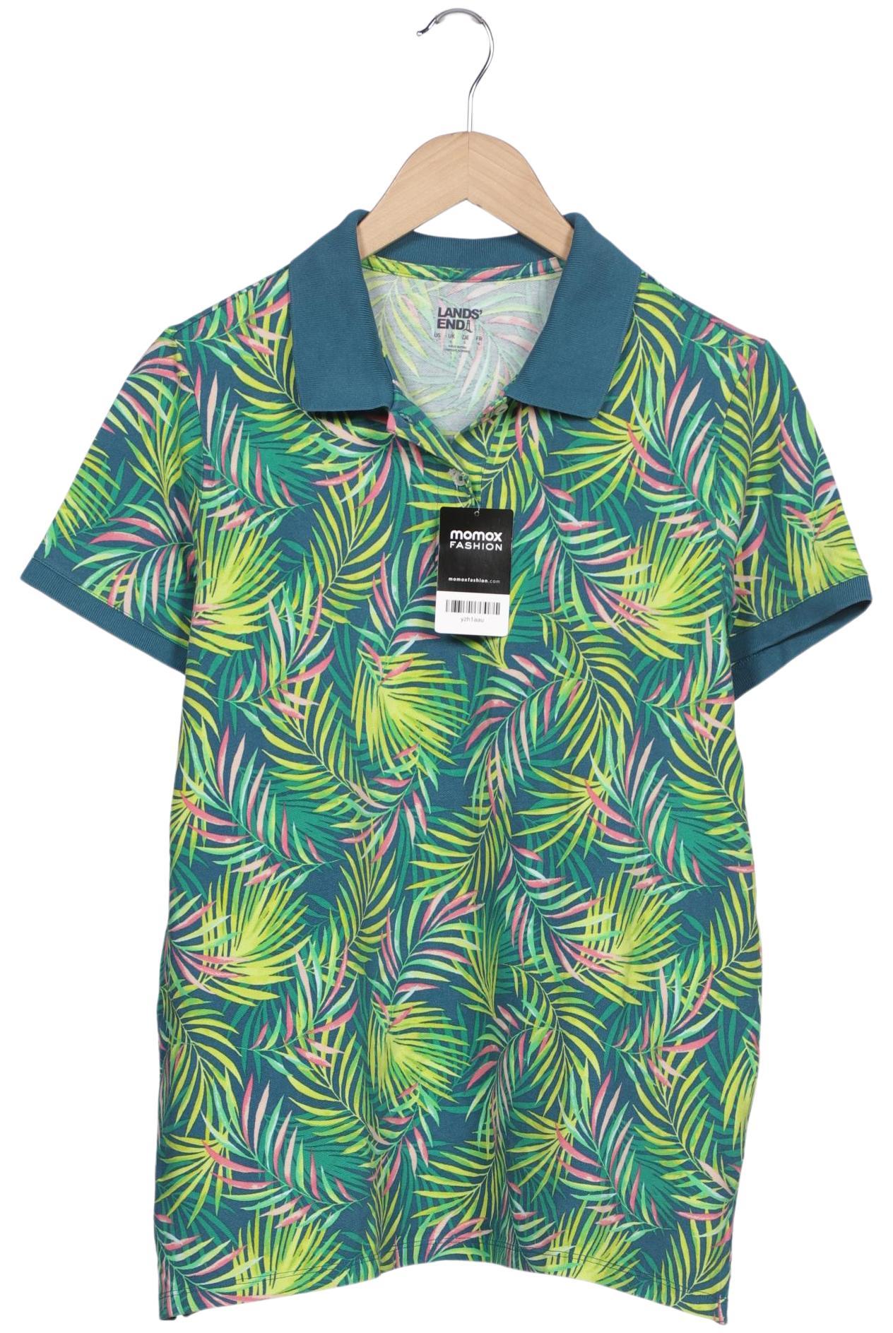 

Lands End Damen Poloshirt, türkis, Gr. 42