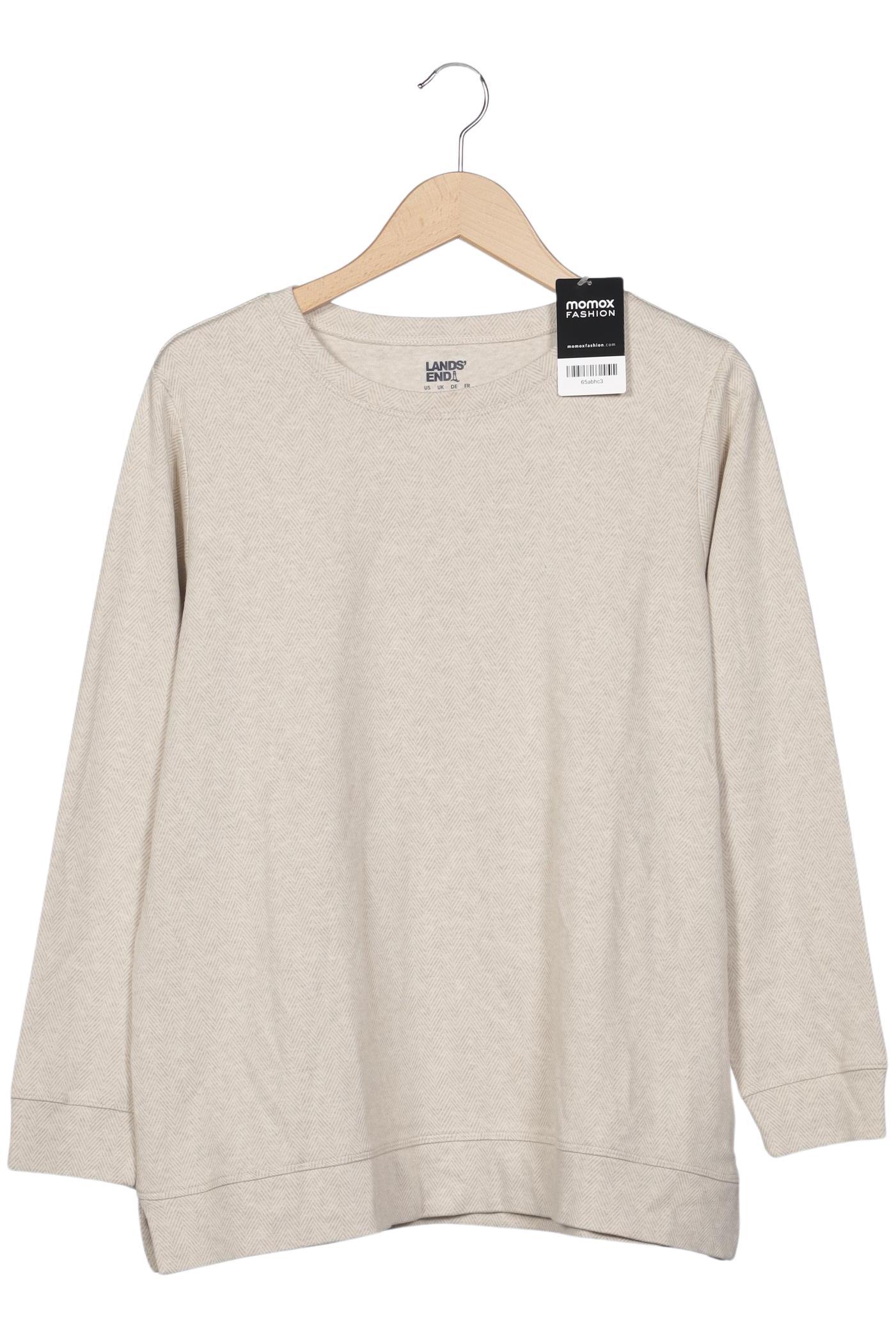 

Lands End Damen Pullover, beige, Gr. 42