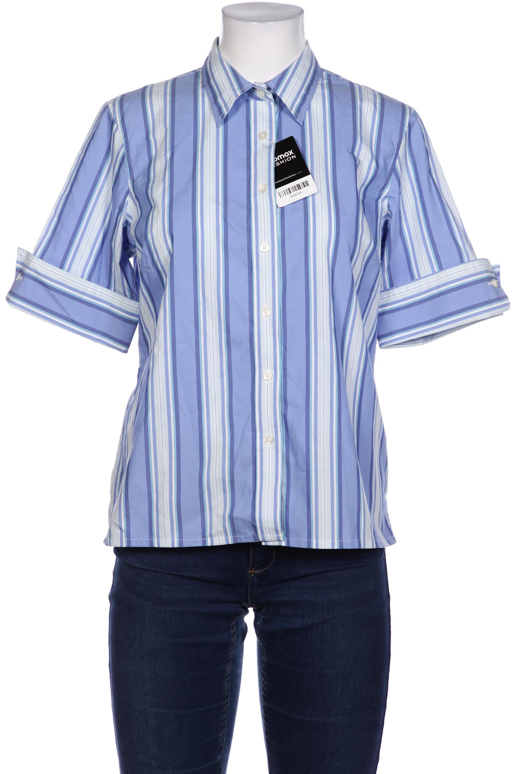 

Lands End Damen Bluse, blau, Gr. 10