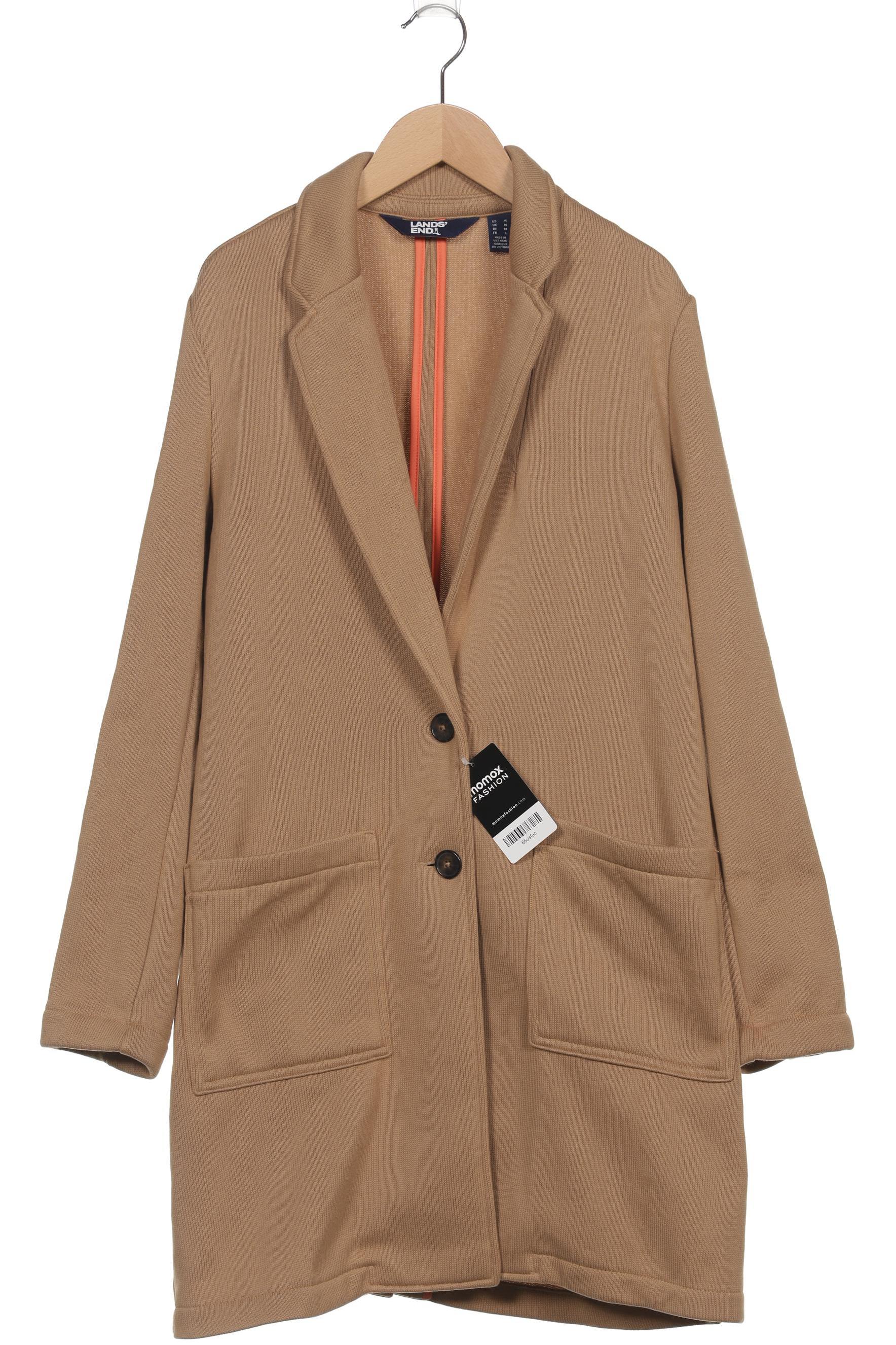 

Lands End Damen Strickjacke, beige, Gr. 38
