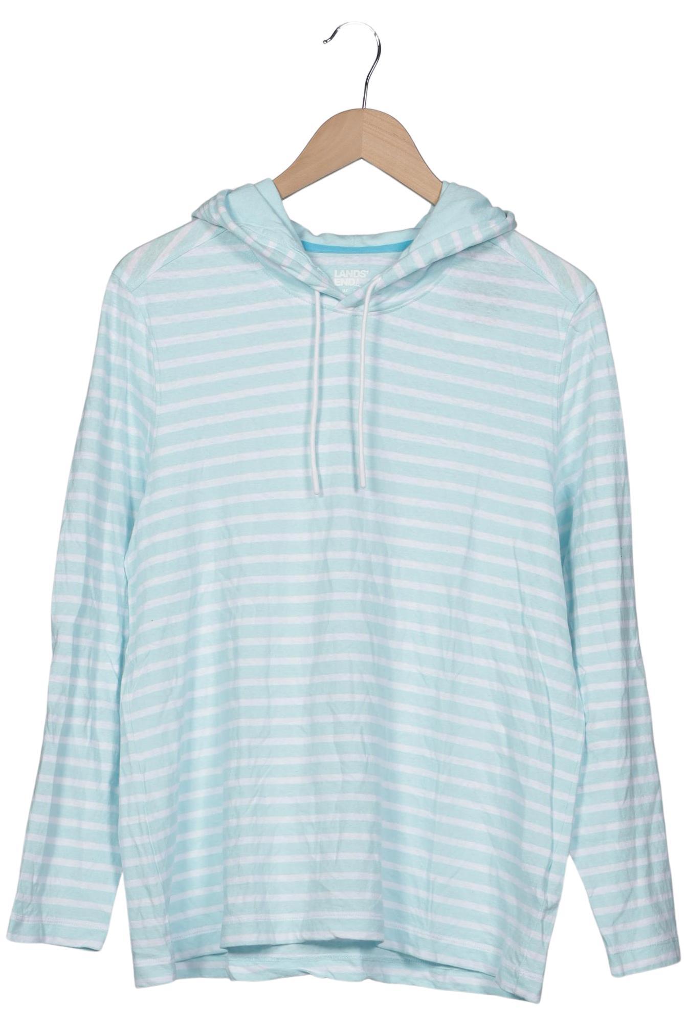 

Lands End Damen Kapuzenpullover, hellblau, Gr. 42