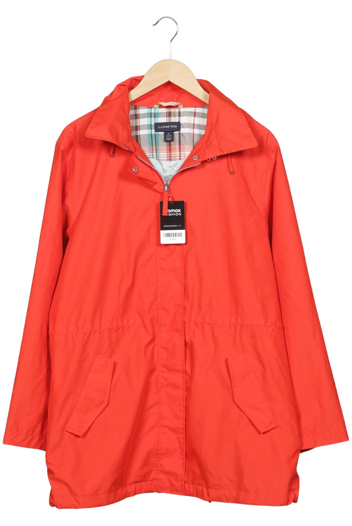 

Lands End Damen Jacke, rot, Gr. 42