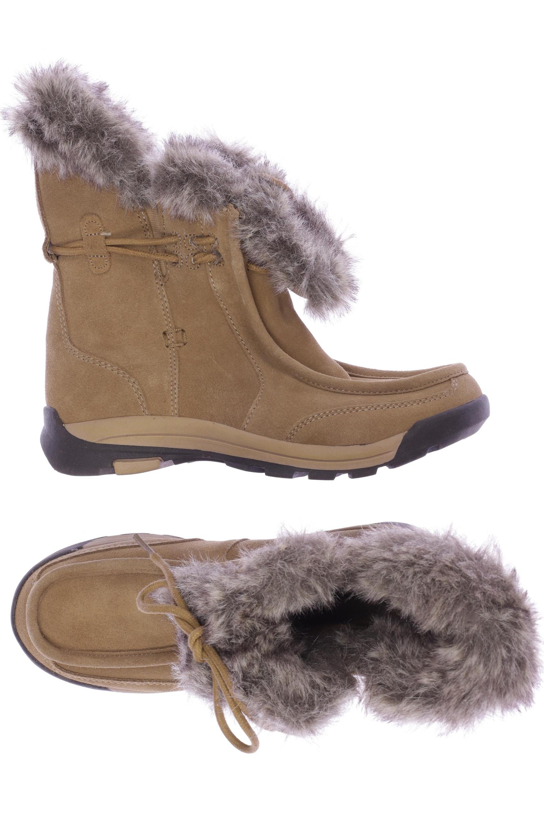 

Lands End Damen Stiefelette, beige, Gr. 38