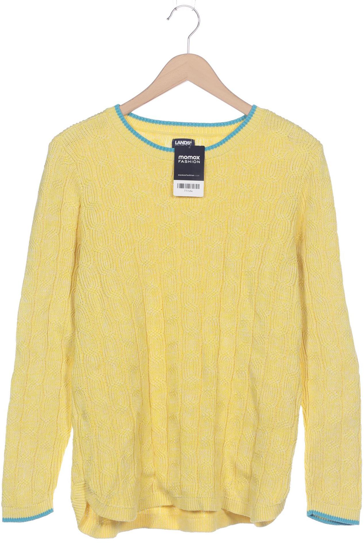 

Lands End Damen Pullover, gelb, Gr. 42