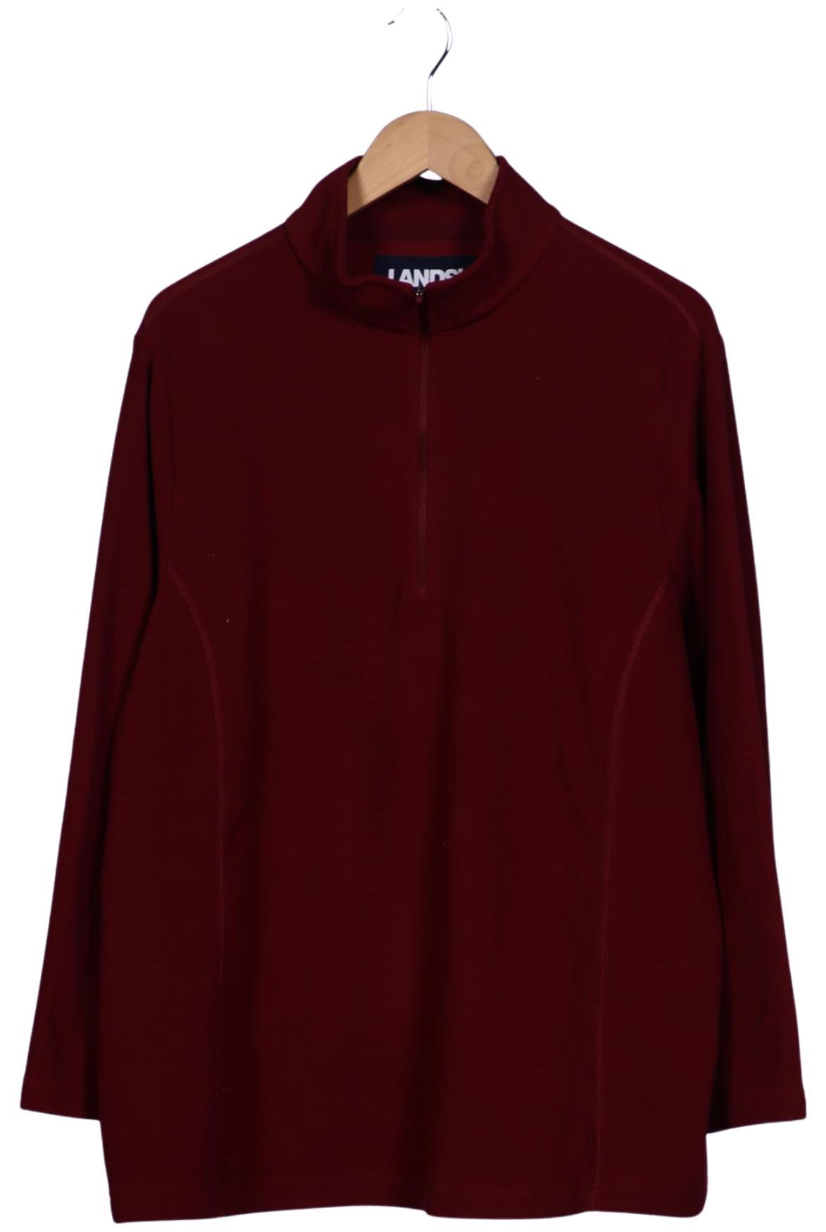 

Lands End Damen Sweatshirt, bordeaux, Gr. 52