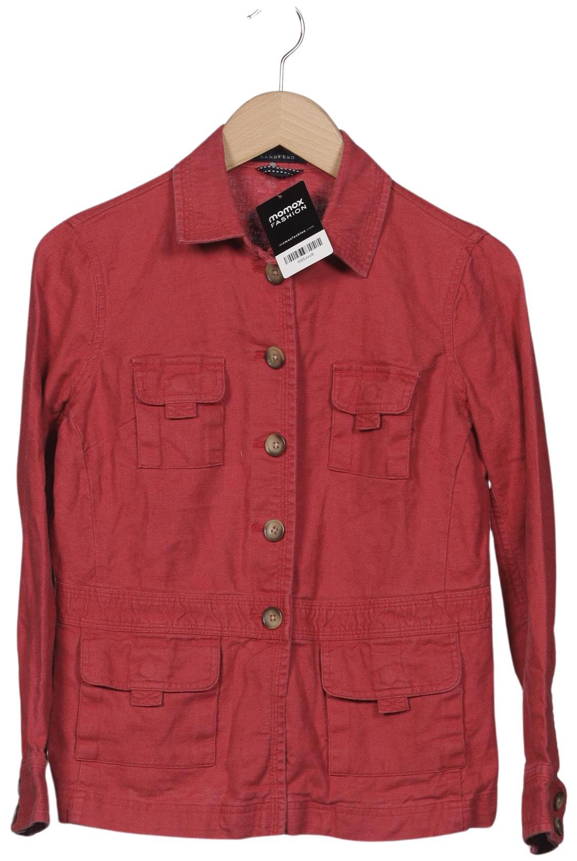 

Lands End Damen Jacke, rot, Gr. 4