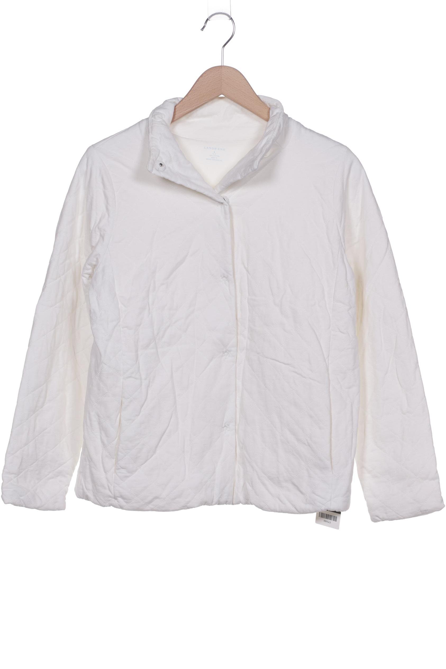 

Lands End Damen Jacke, weiß, Gr. 36