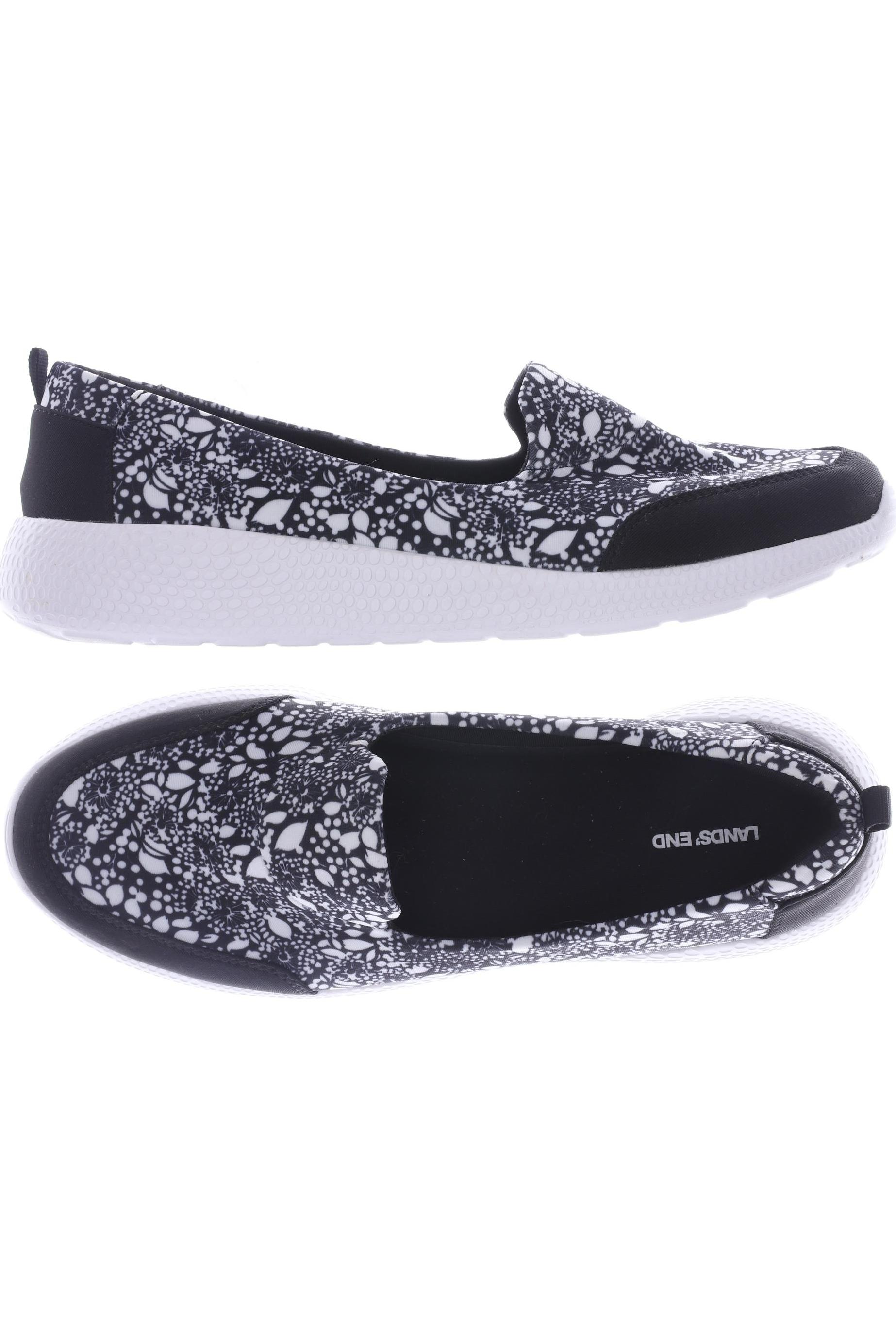 

Lands End Damen Halbschuh, schwarz, Gr. 42.5