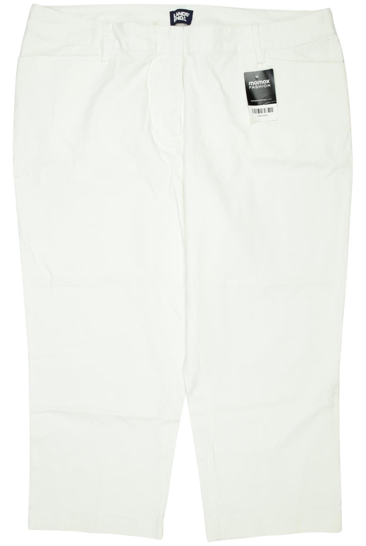 

Lands End Damen Stoffhose, weiß, Gr. 50