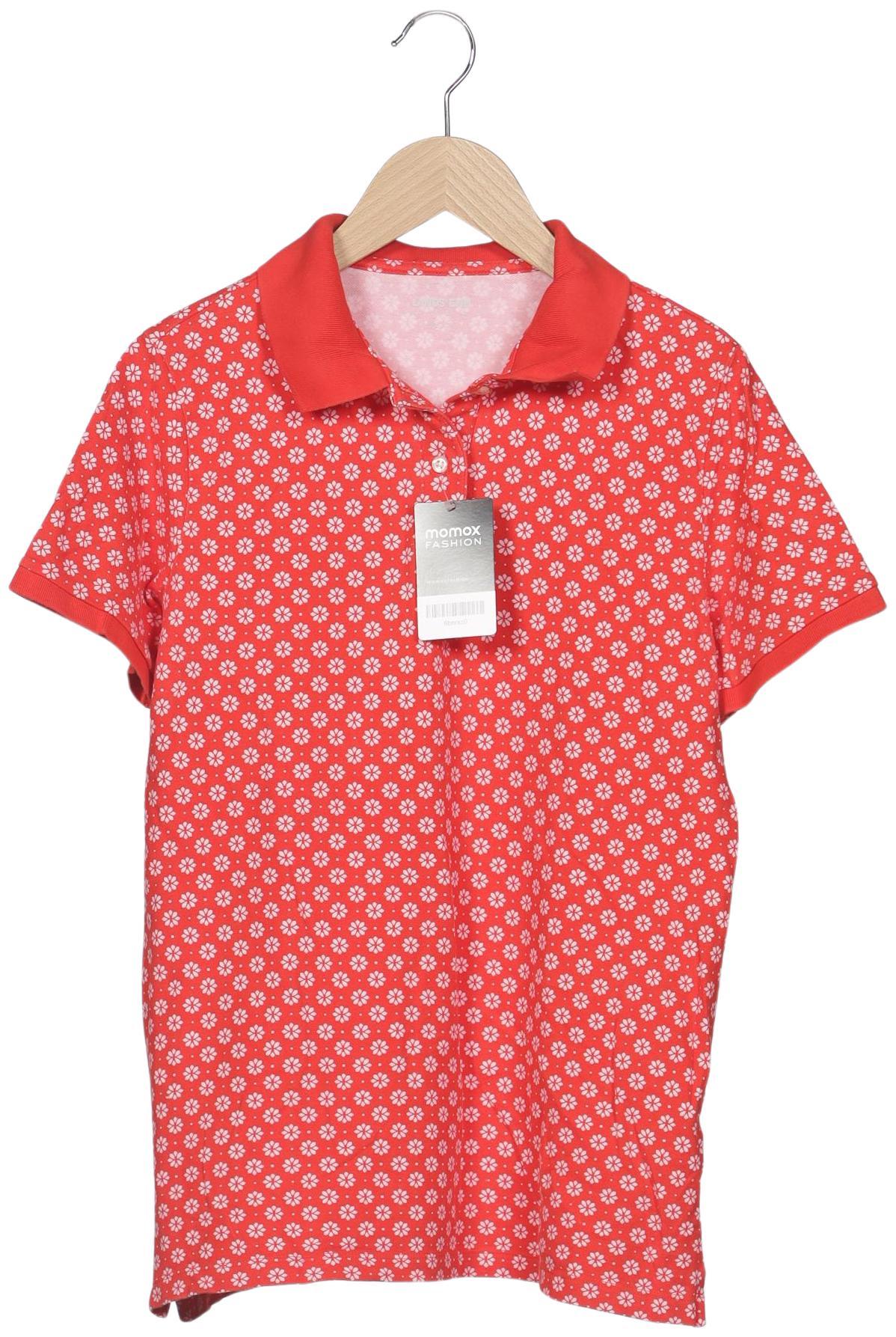

Lands End Damen Poloshirt, rot, Gr. 36