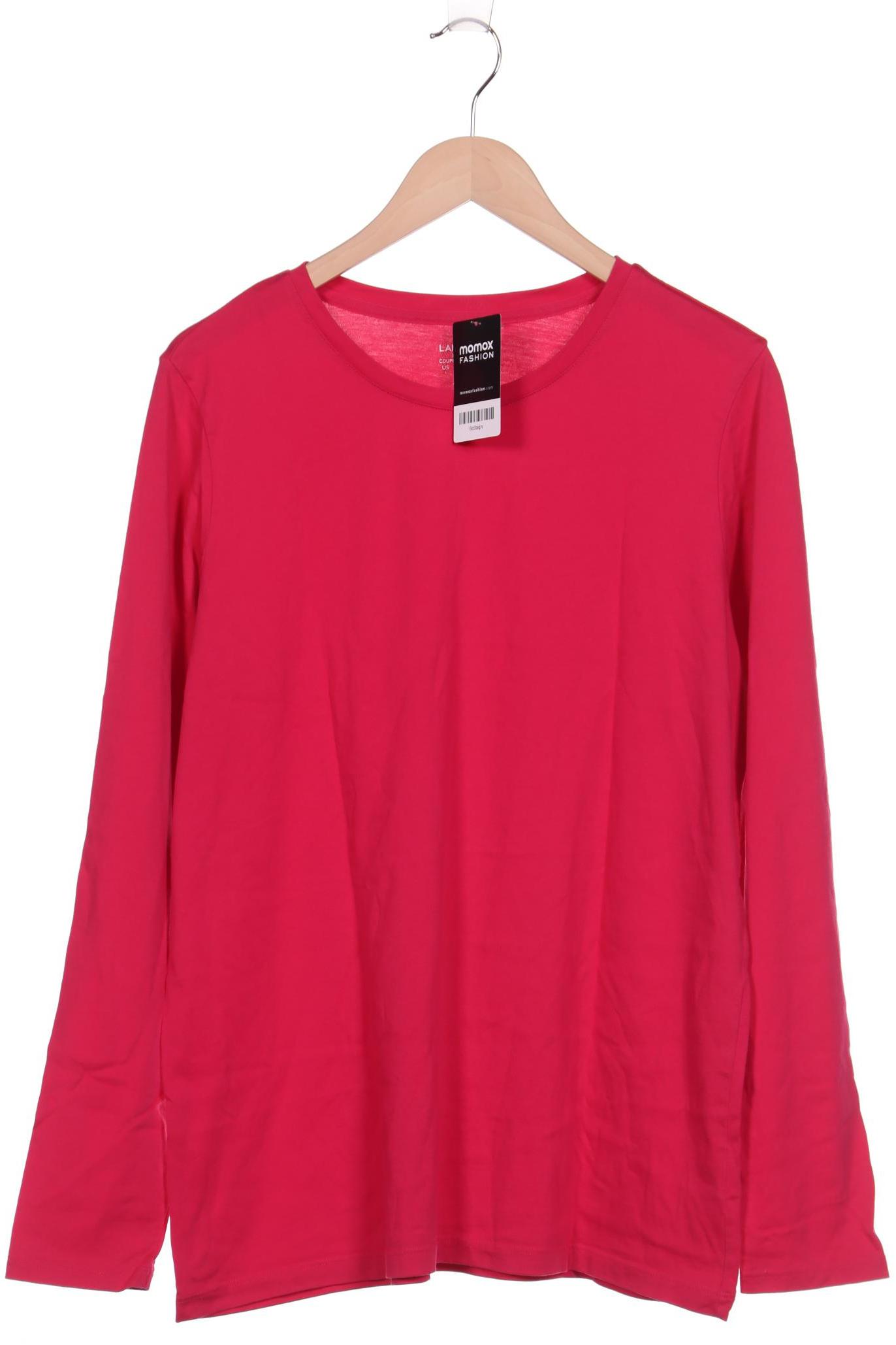

Lands End Damen Langarmshirt, pink