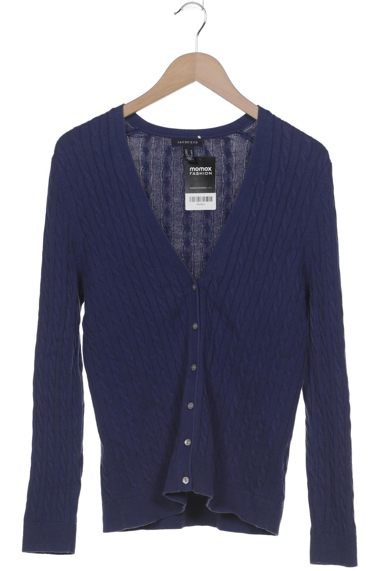 

Lands End Damen Strickjacke, marineblau, Gr. 38