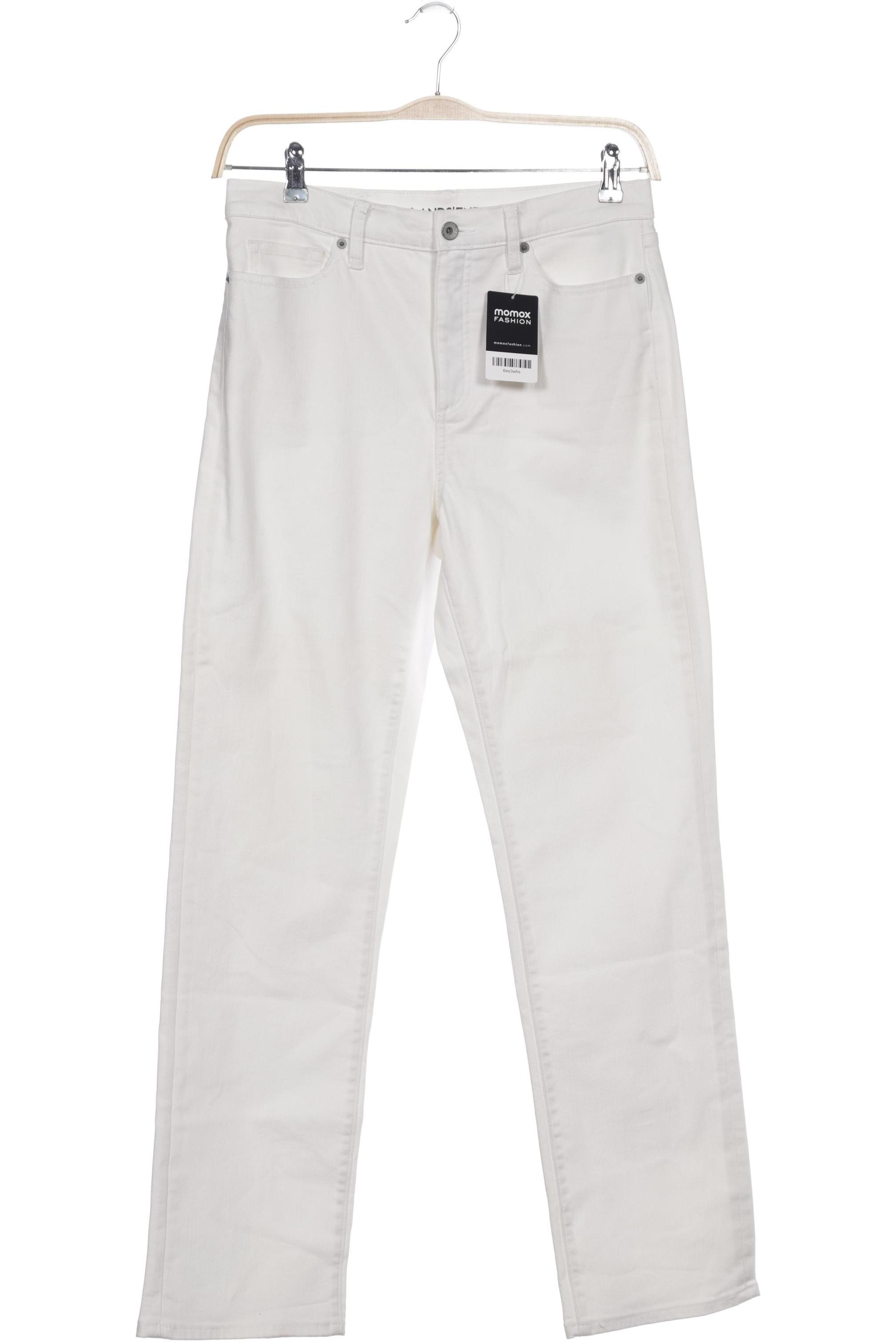 

Lands End Damen Jeans, cremeweiß, Gr. 40