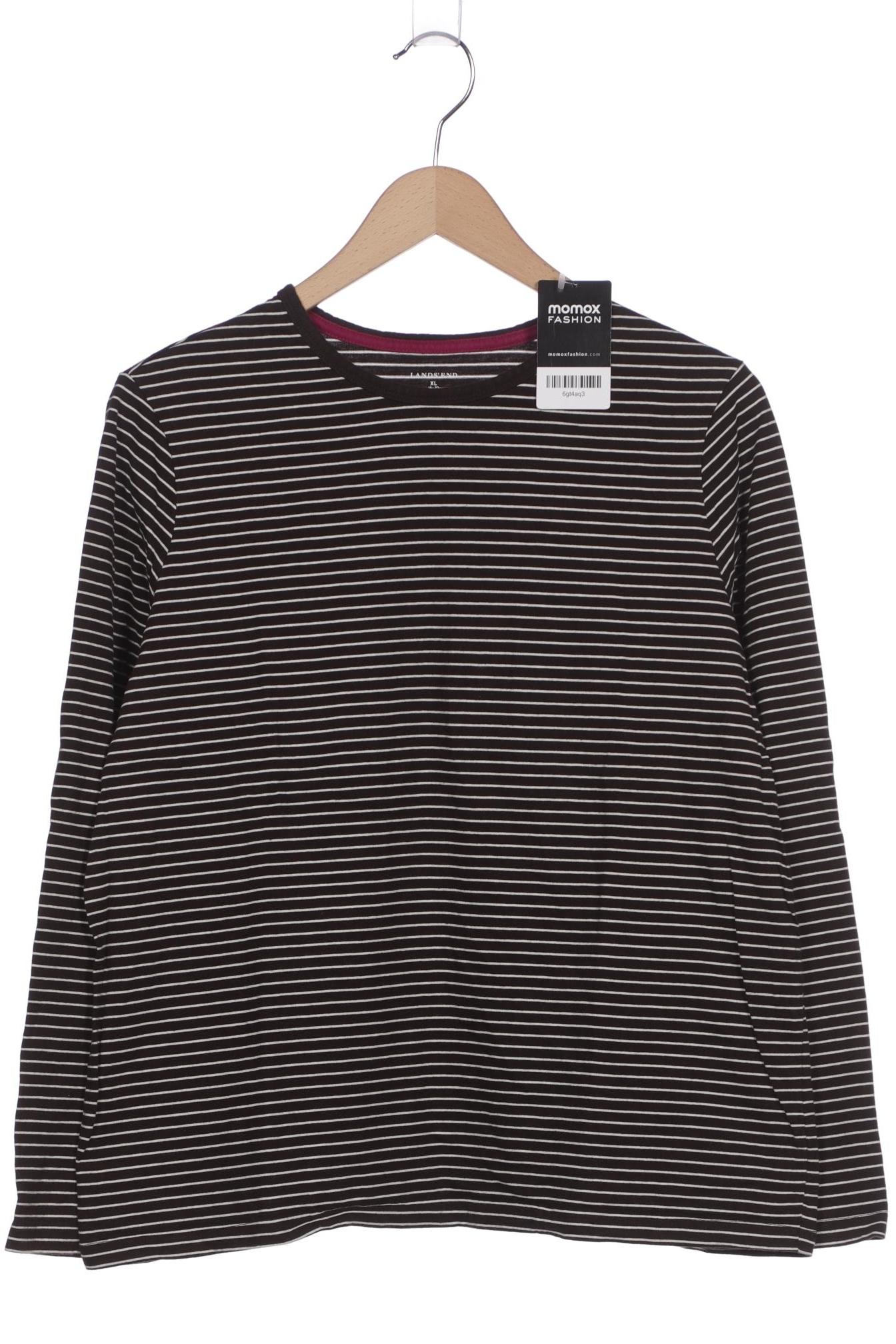 

Lands End Damen Langarmshirt, braun, Gr. 44