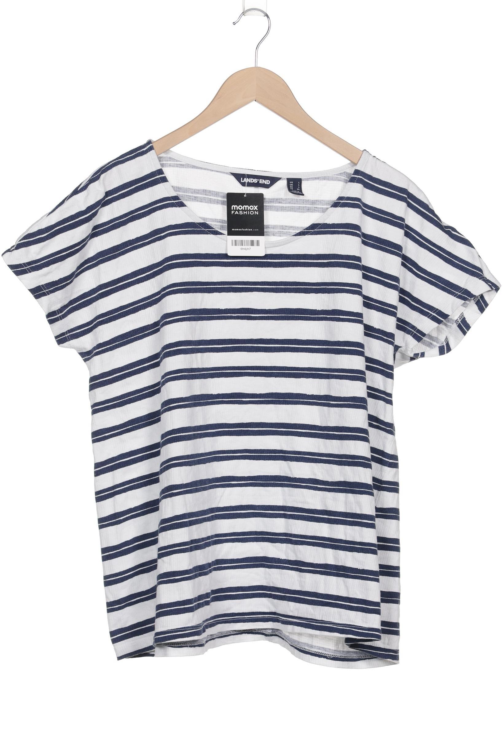 

Lands End Damen T-Shirt, weiß, Gr. 42