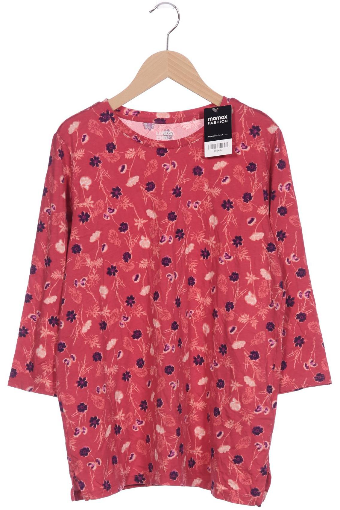 

Lands End Damen Langarmshirt, pink, Gr. 36