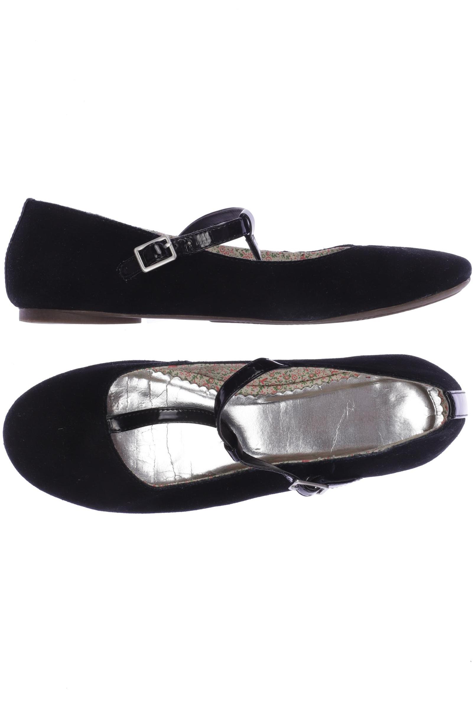 

Lands End Damen Ballerinas, schwarz, Gr. 38