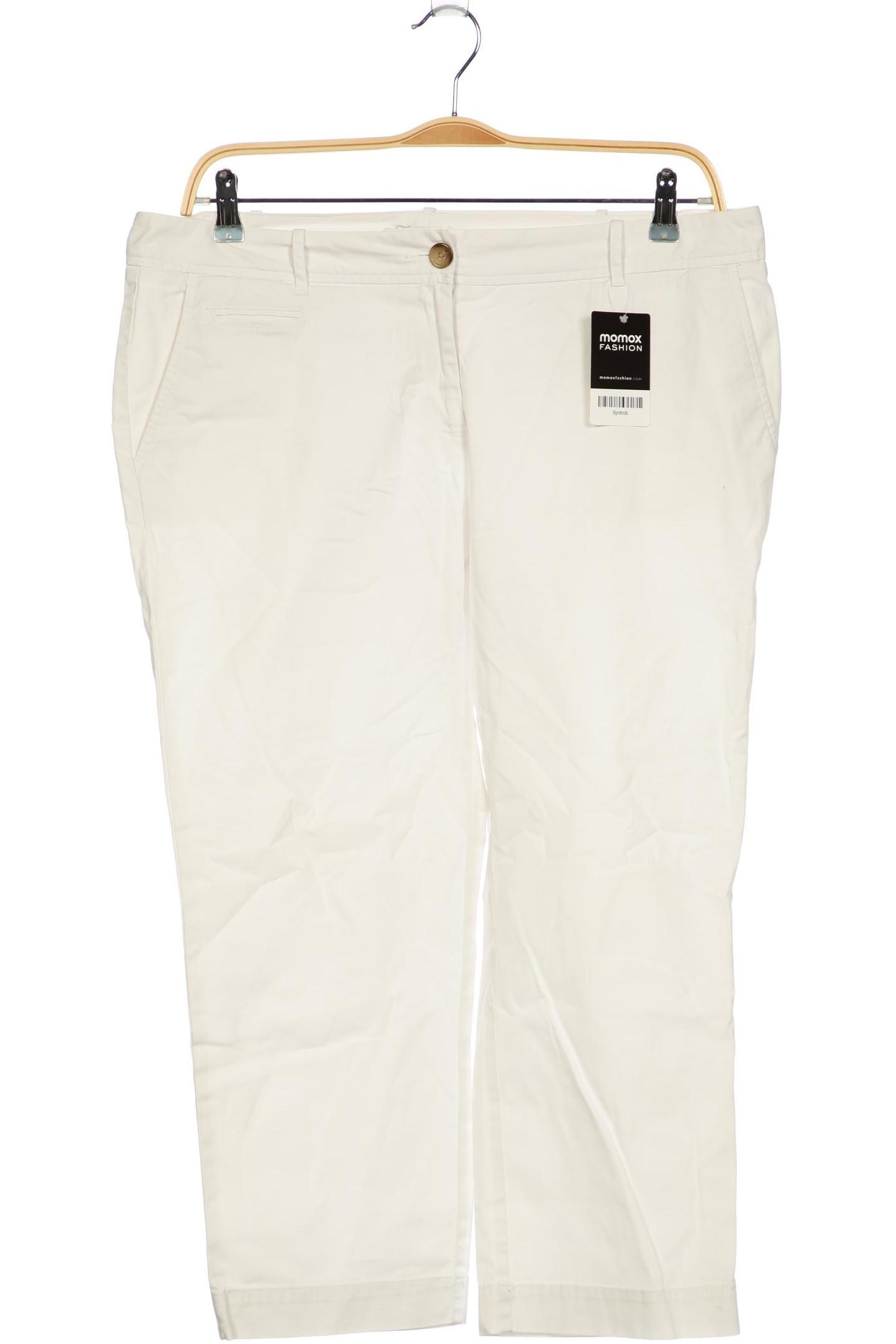Thumbnail - Lands End Damen Stoffhose, weiß, Gr. 42