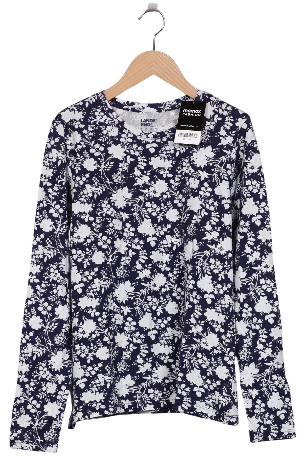 

Lands End Damen Langarmshirt, mehrfarbig, Gr. 34