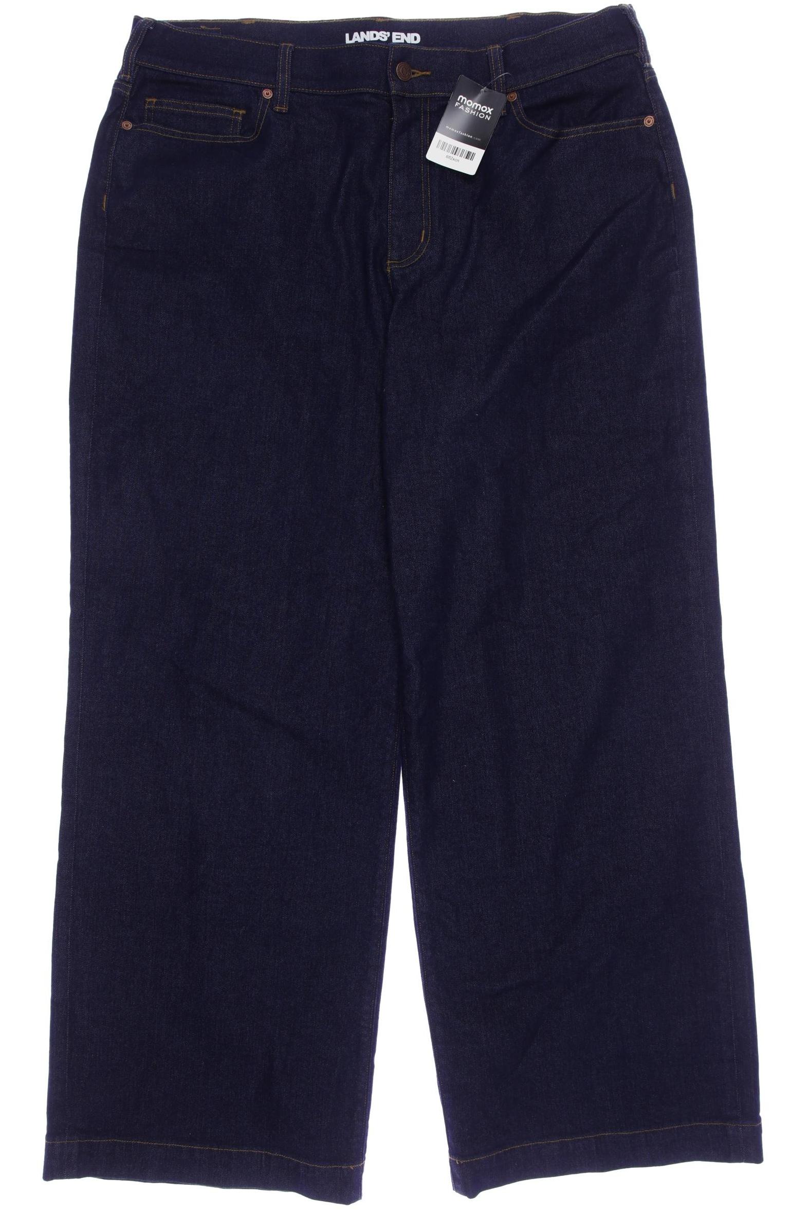 

Lands End Damen Jeans, marineblau, Gr. 50