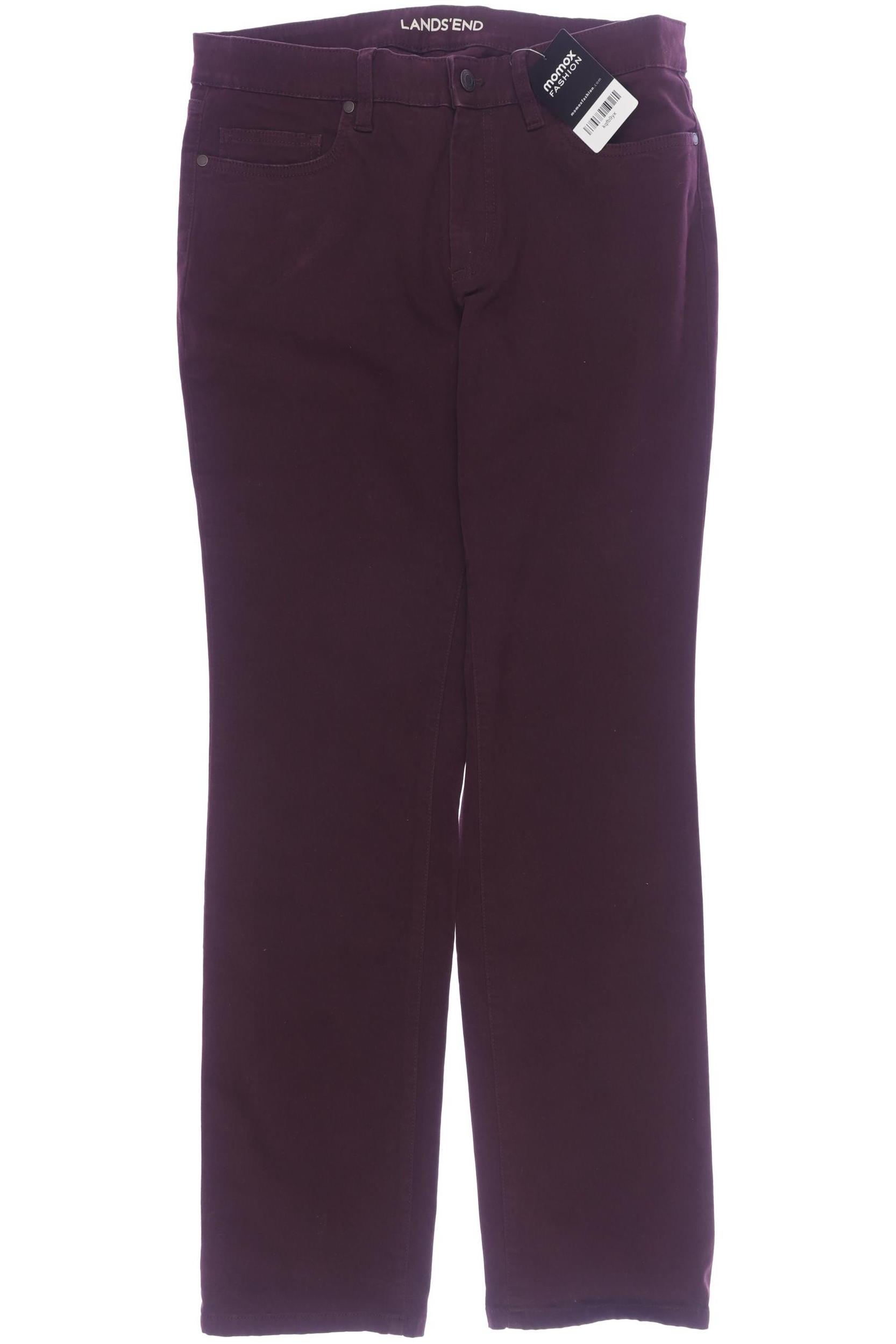 

Lands End Damen Stoffhose, bordeaux, Gr. 40
