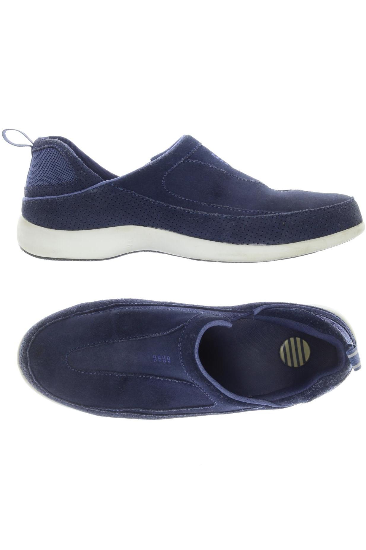 

Lands End Damen Halbschuh, blau, Gr. 9