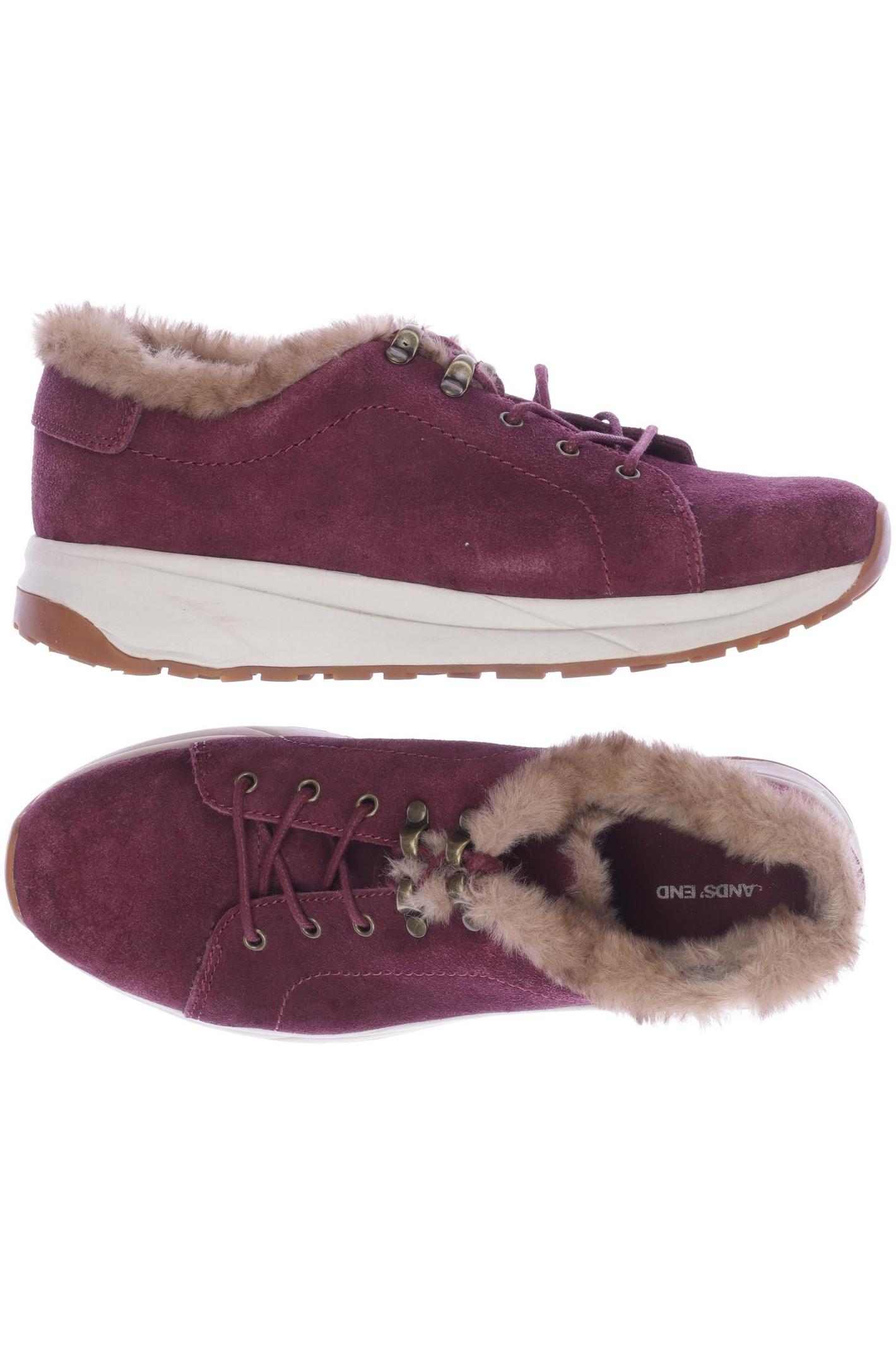 

Lands End Damen Sneakers, bordeaux