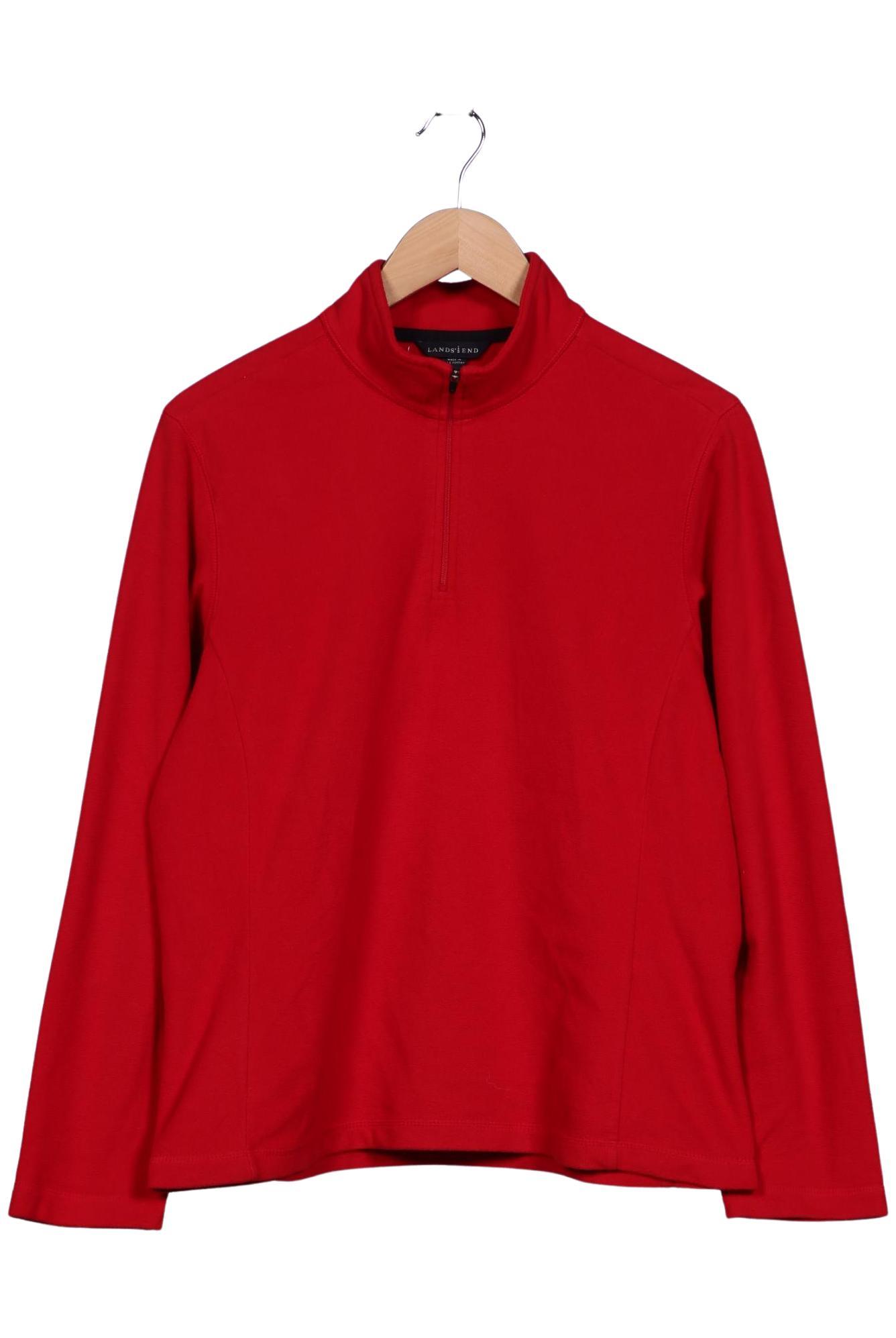 

Lands End Damen Sweatshirt, rot, Gr. 38