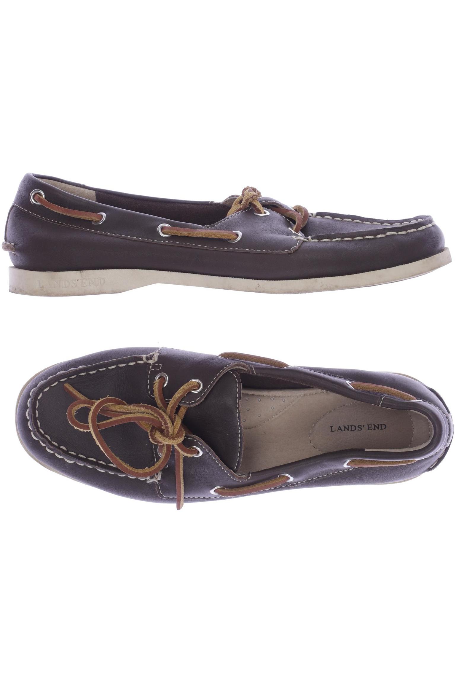 

Lands End Damen Halbschuh, braun