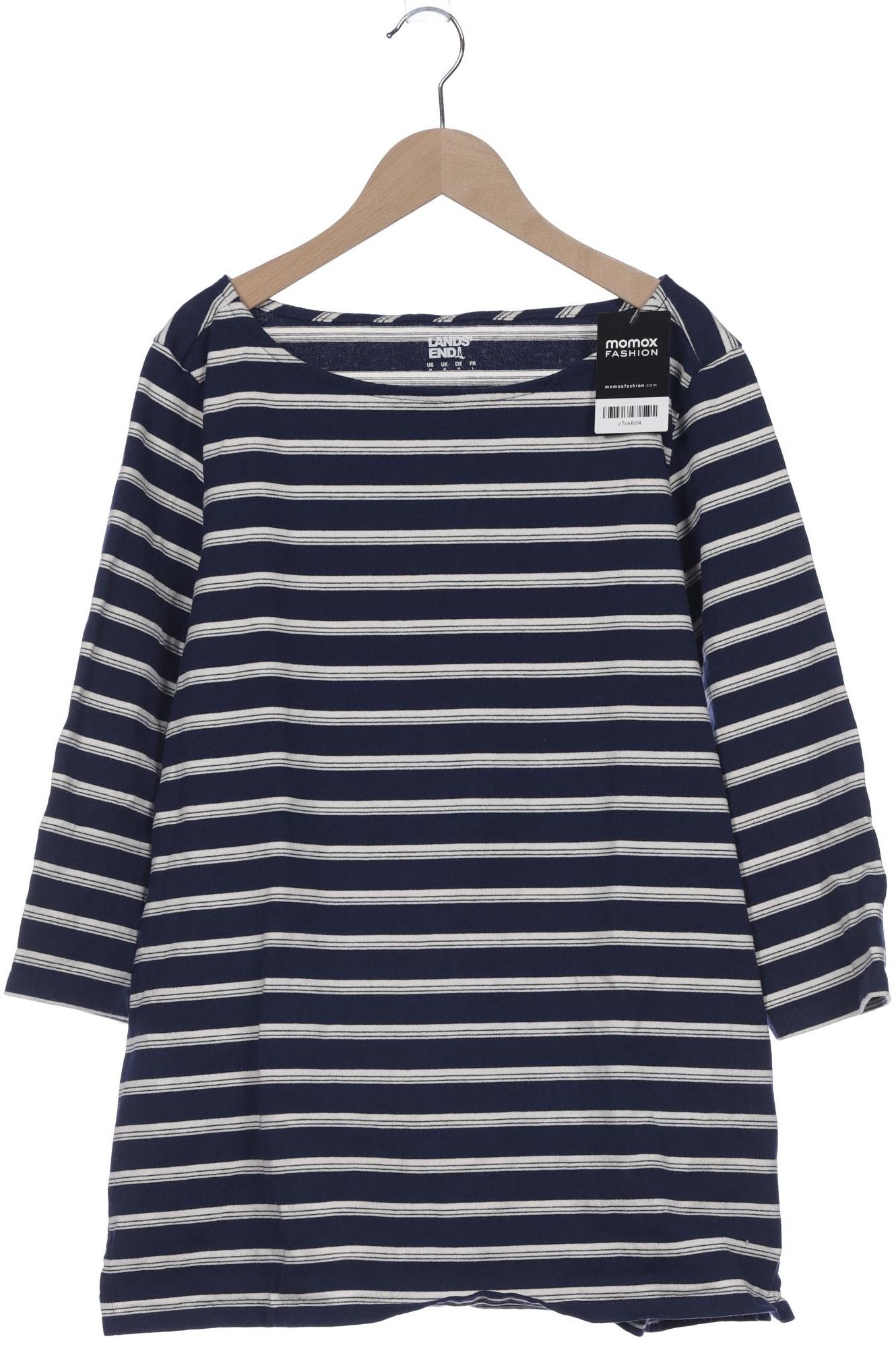 

Lands End Damen Langarmshirt, marineblau, Gr. 38