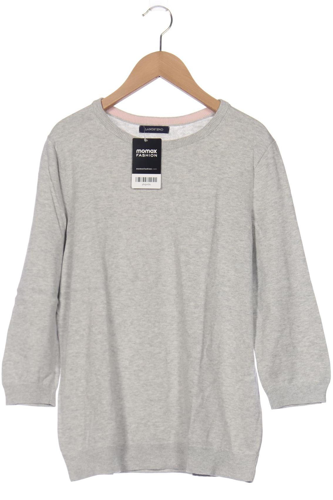 

Lands End Damen Pullover, grau