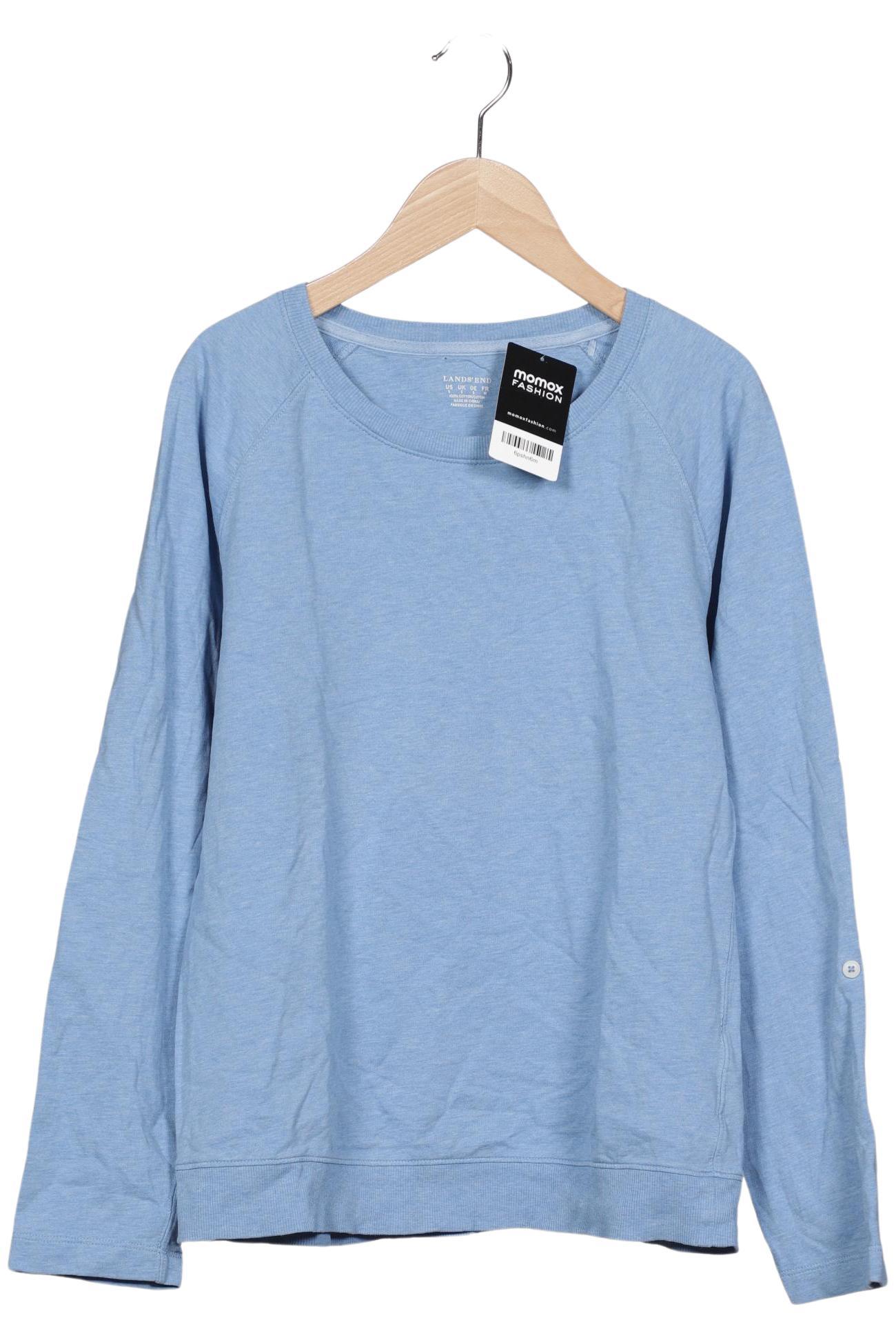 

Lands End Damen Sweatshirt, blau, Gr. 36