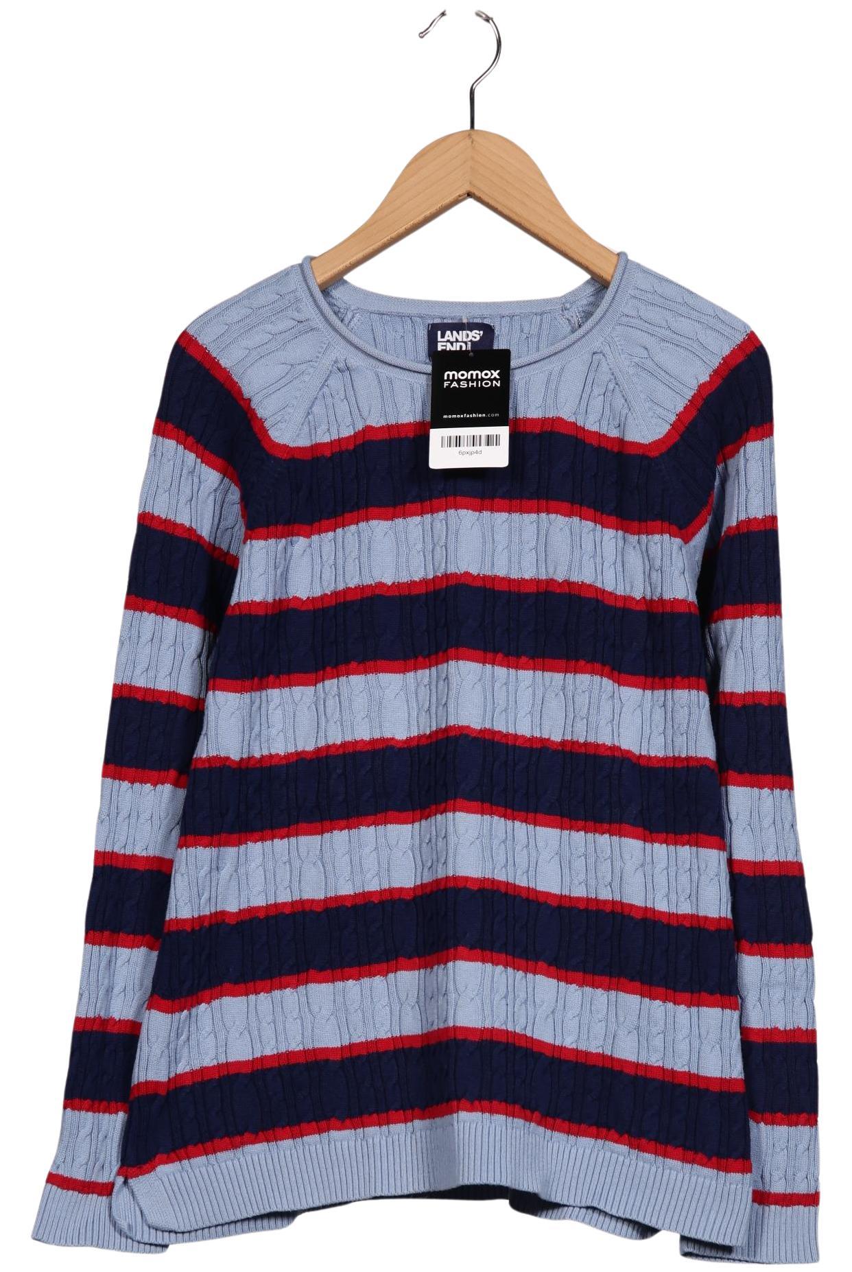 

Lands End Damen Pullover, blau, Gr. 38