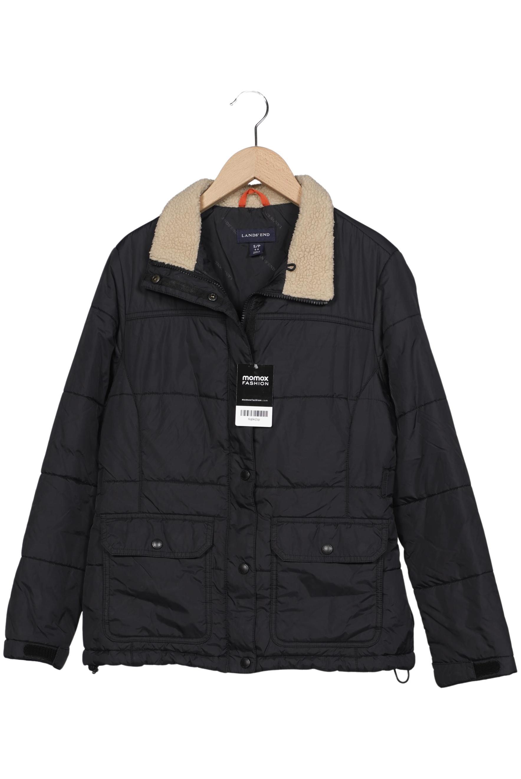 

Lands End Damen Jacke, schwarz, Gr. 36