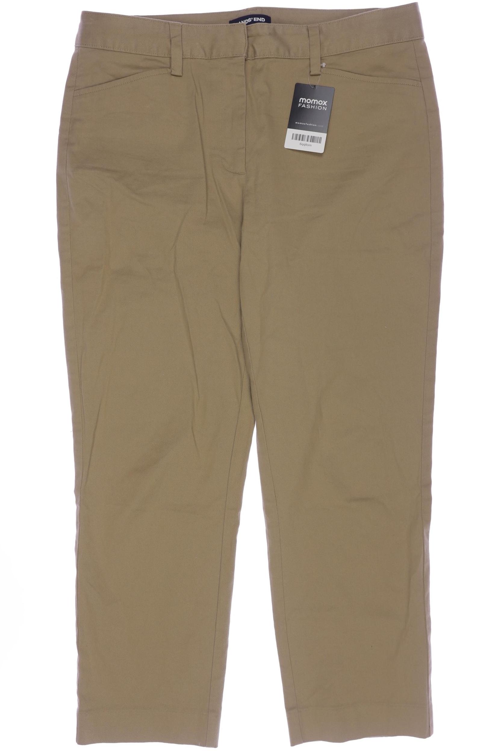 

Lands End Damen Stoffhose, beige, Gr. 40