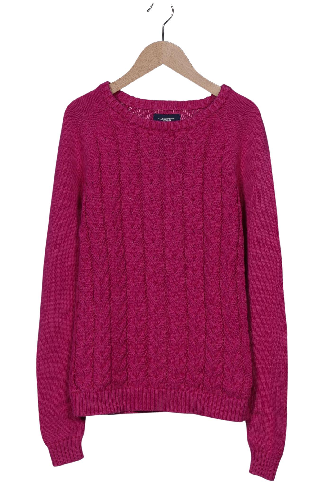 

Lands End Damen Pullover, pink, Gr. 38