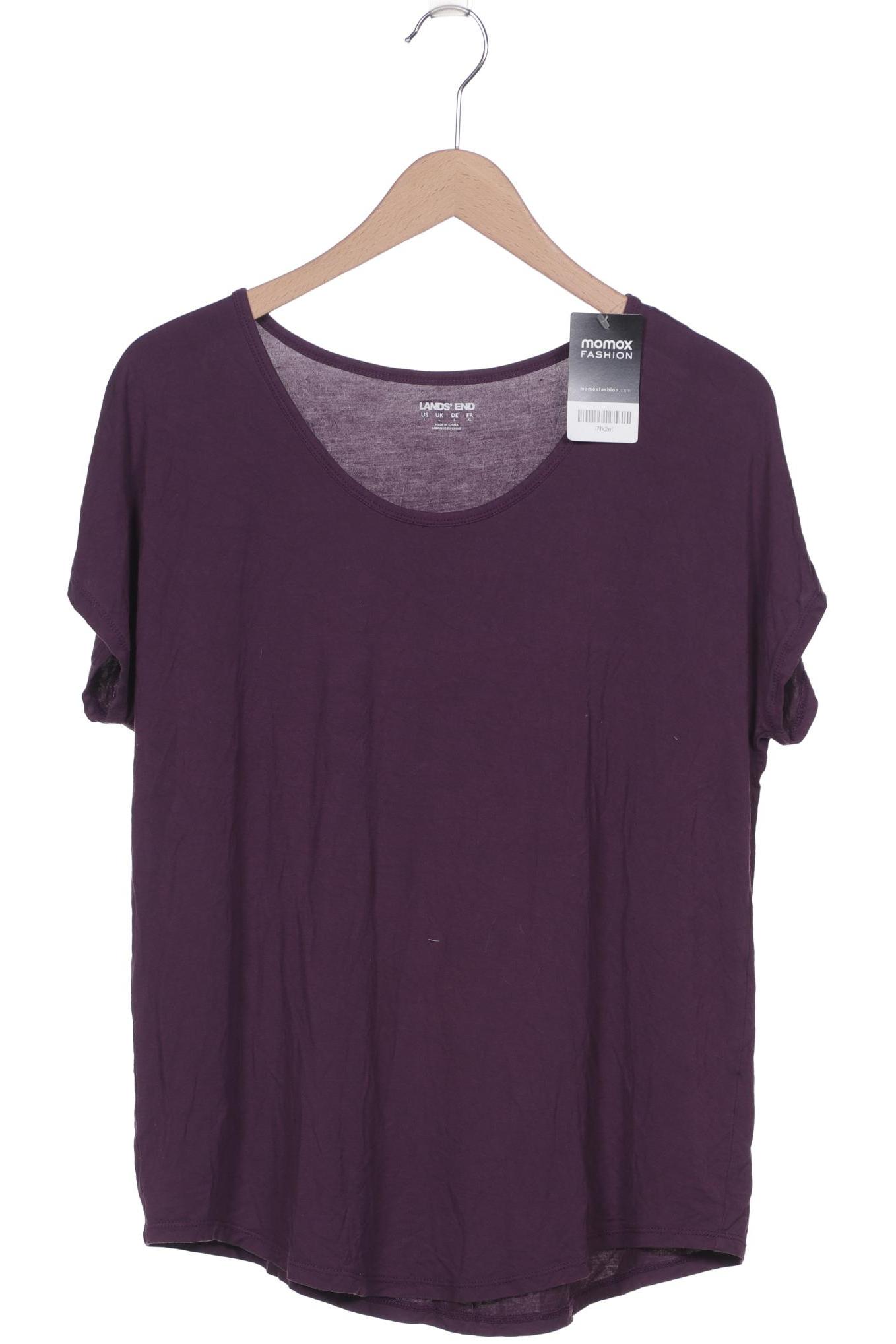 

Lands End Damen T-Shirt, flieder, Gr. 42