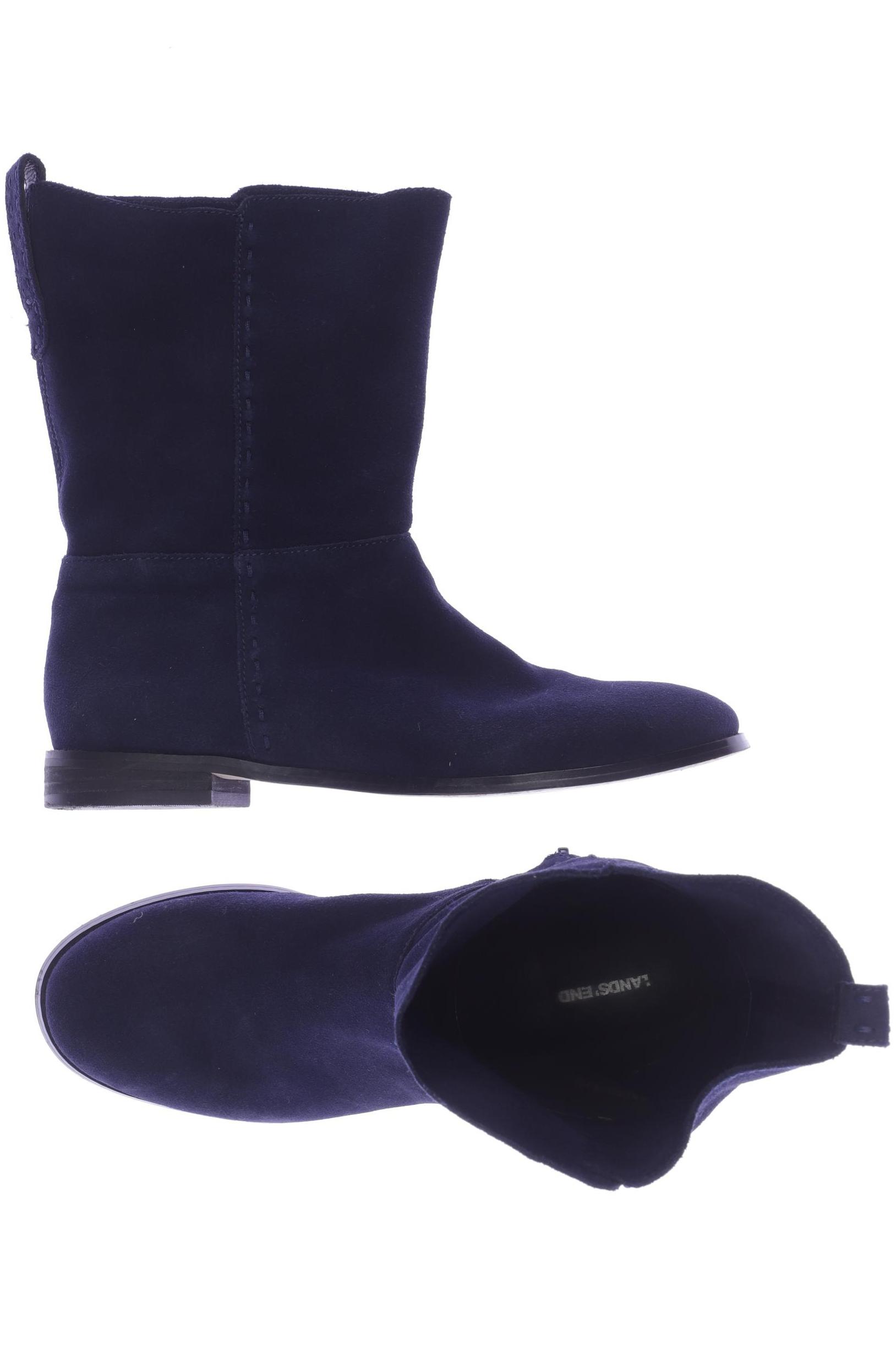 

Lands End Damen Stiefel, marineblau, Gr. 37